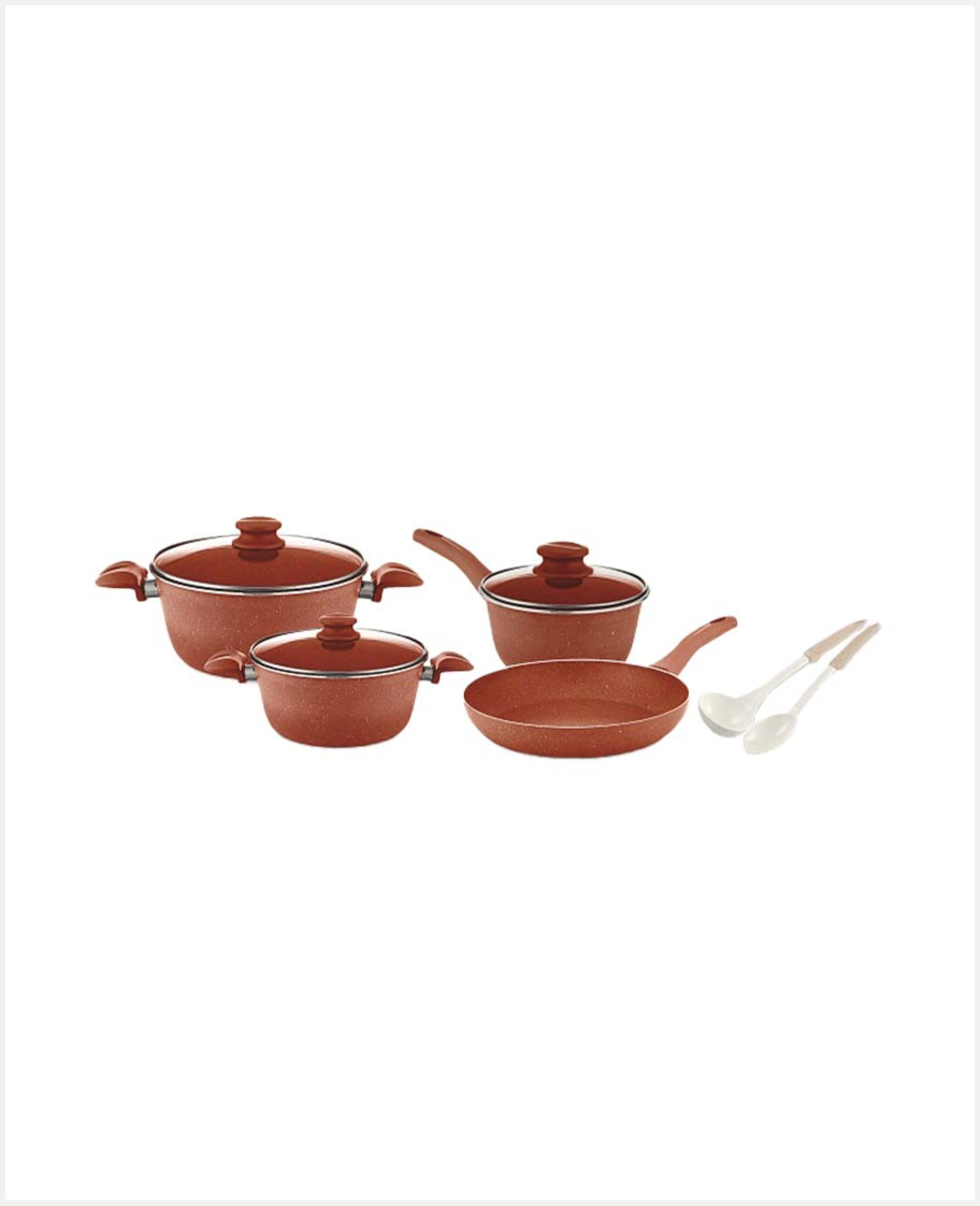 Avci Home Maker Hm Eva Granite 9s Cookware Set G-s9-vega-cp