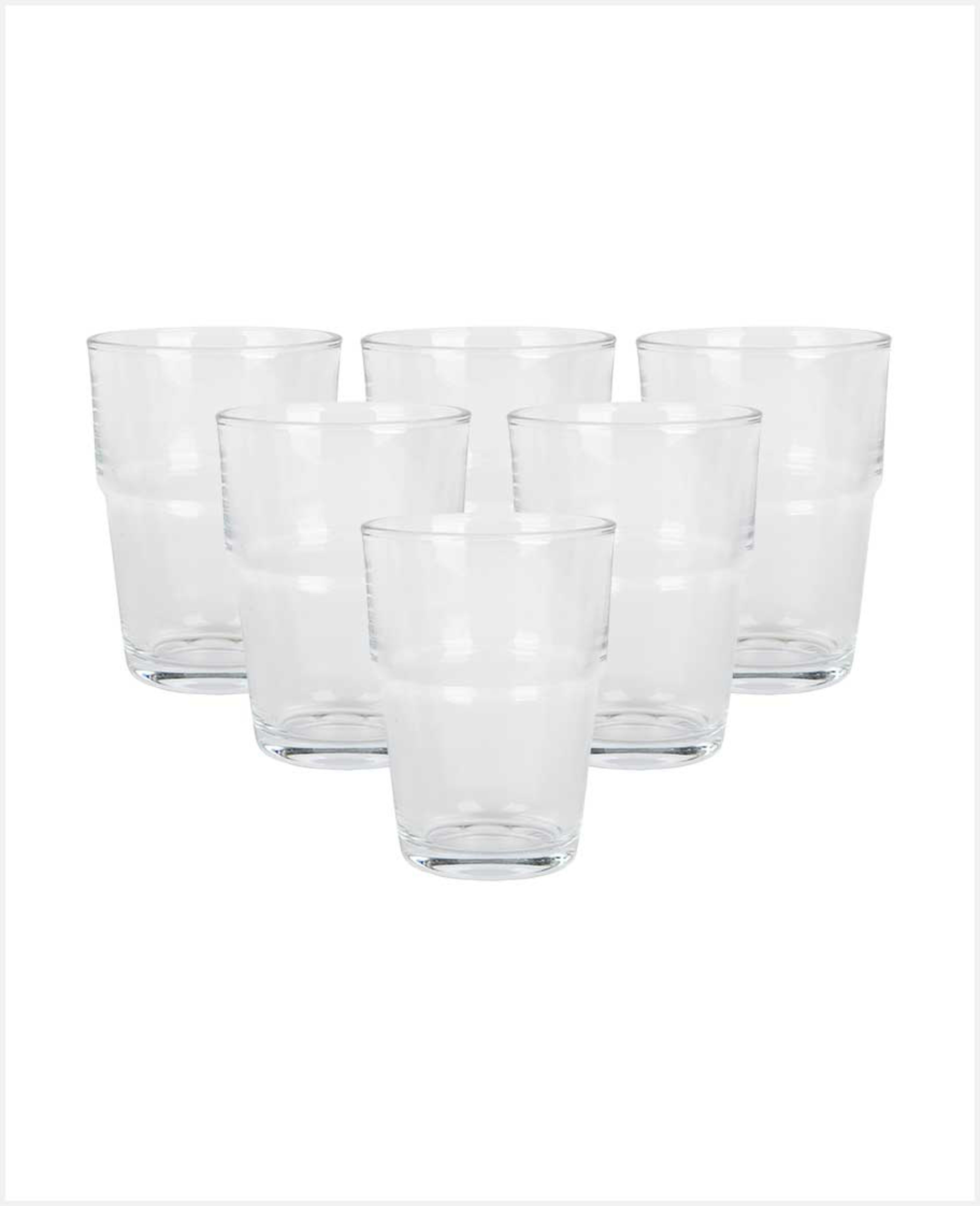 Homeway Glass Tumbler Crystal 6pcs Hw2958