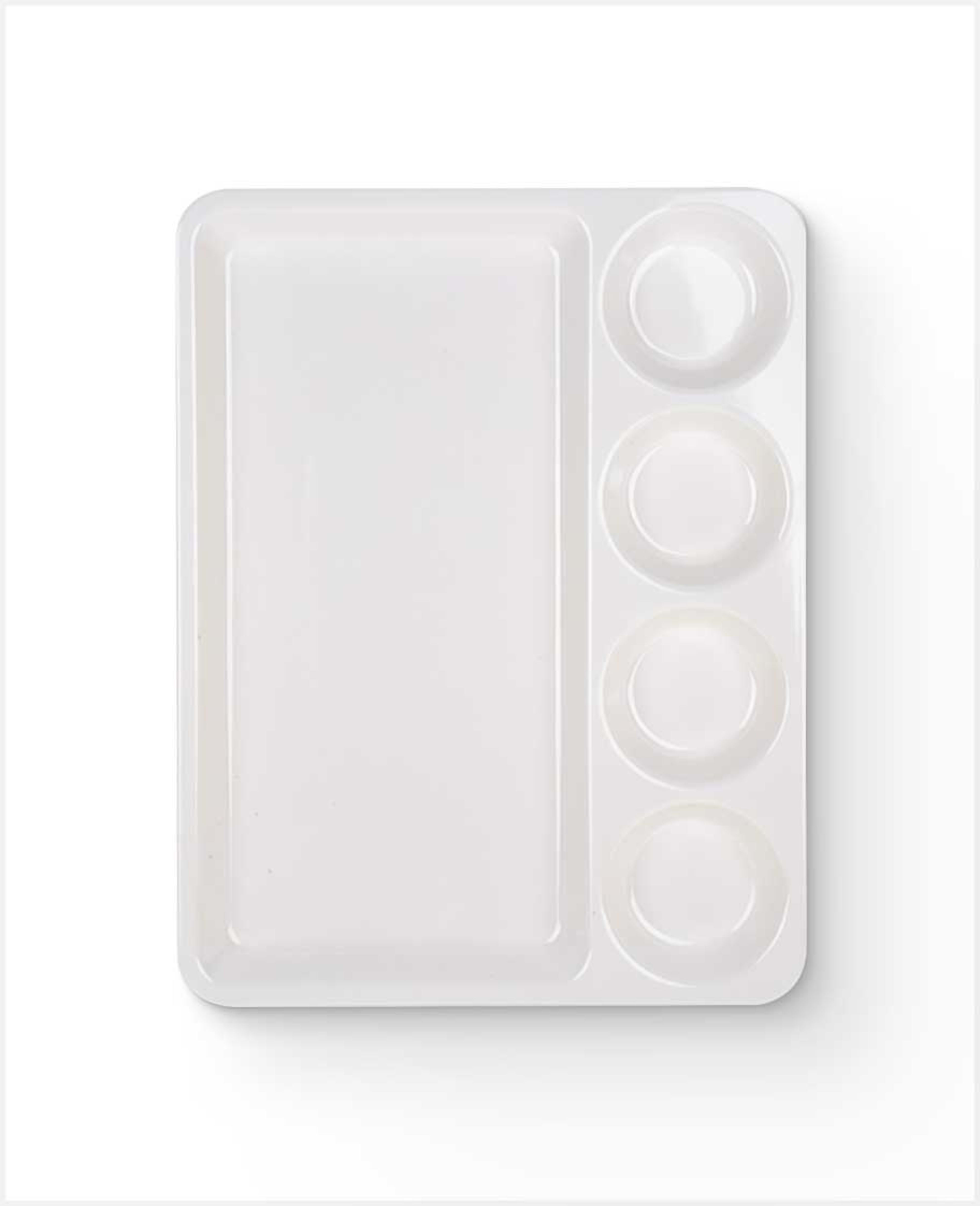 Servewell Melamine 5 Part Dosa Plate 32cm S-3105