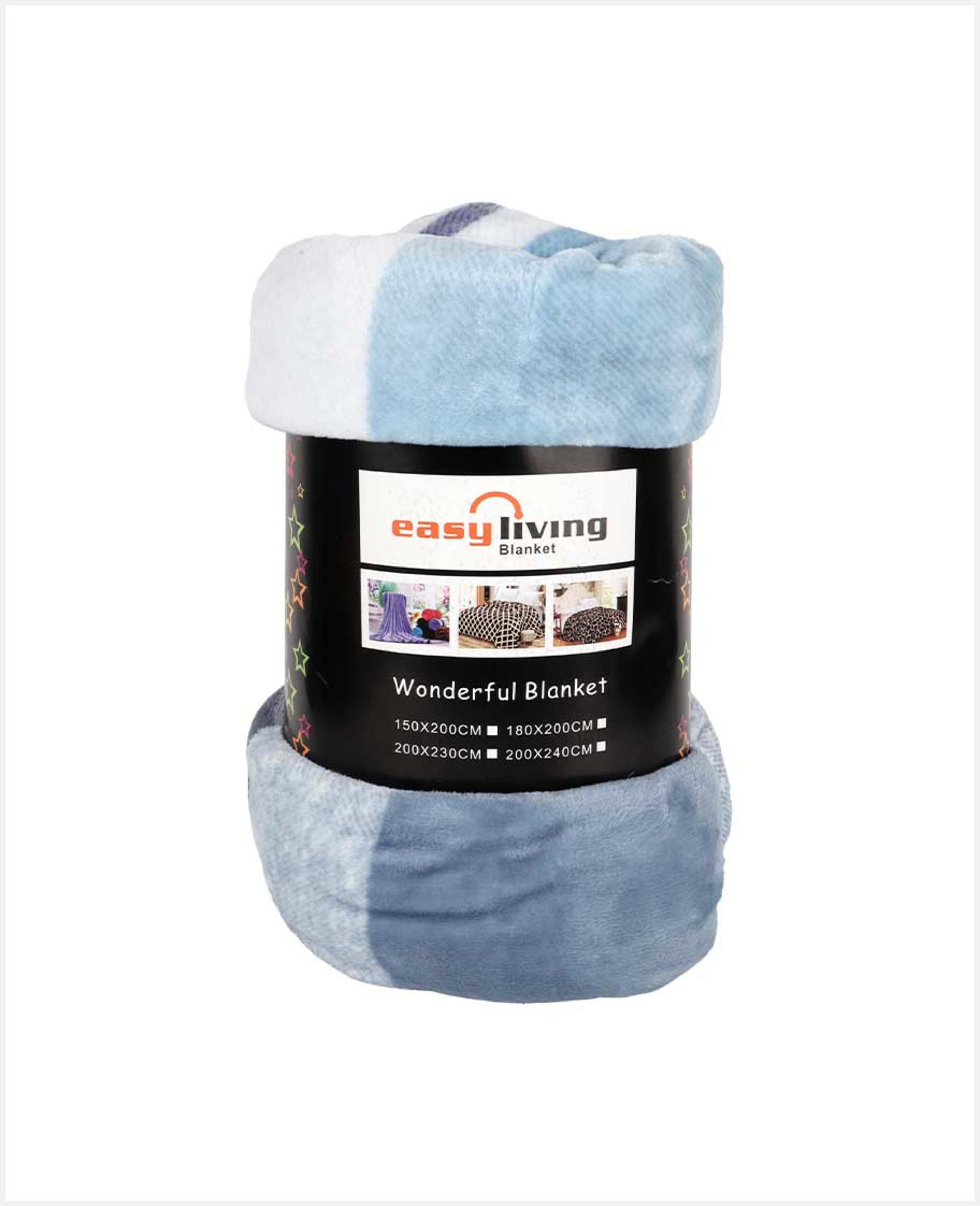 Easy Living Home Roll Blanket 200x220cm Ch-005