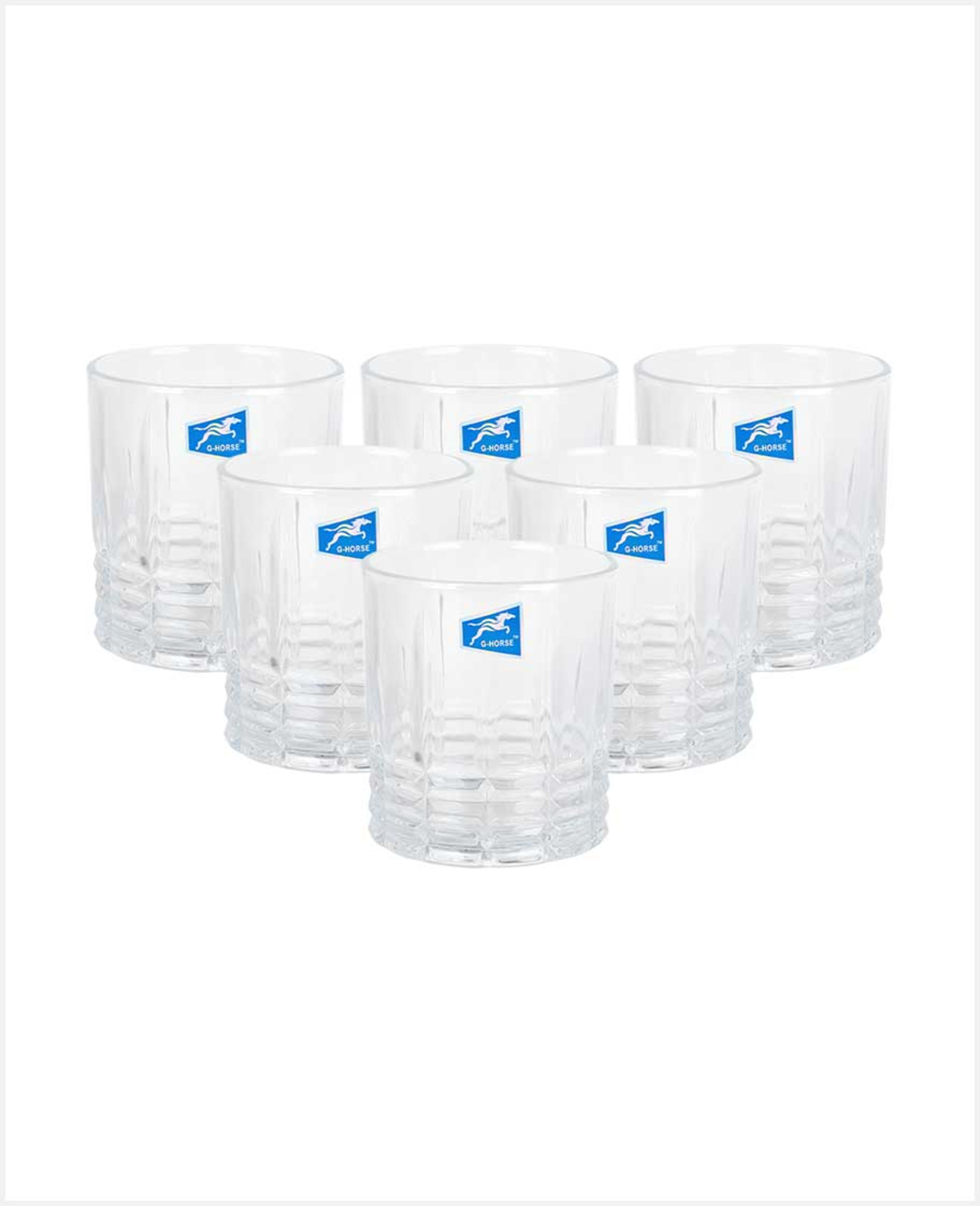 G-horse Glass Tumbler 320ml 6pcs Set Bm5411jw-1