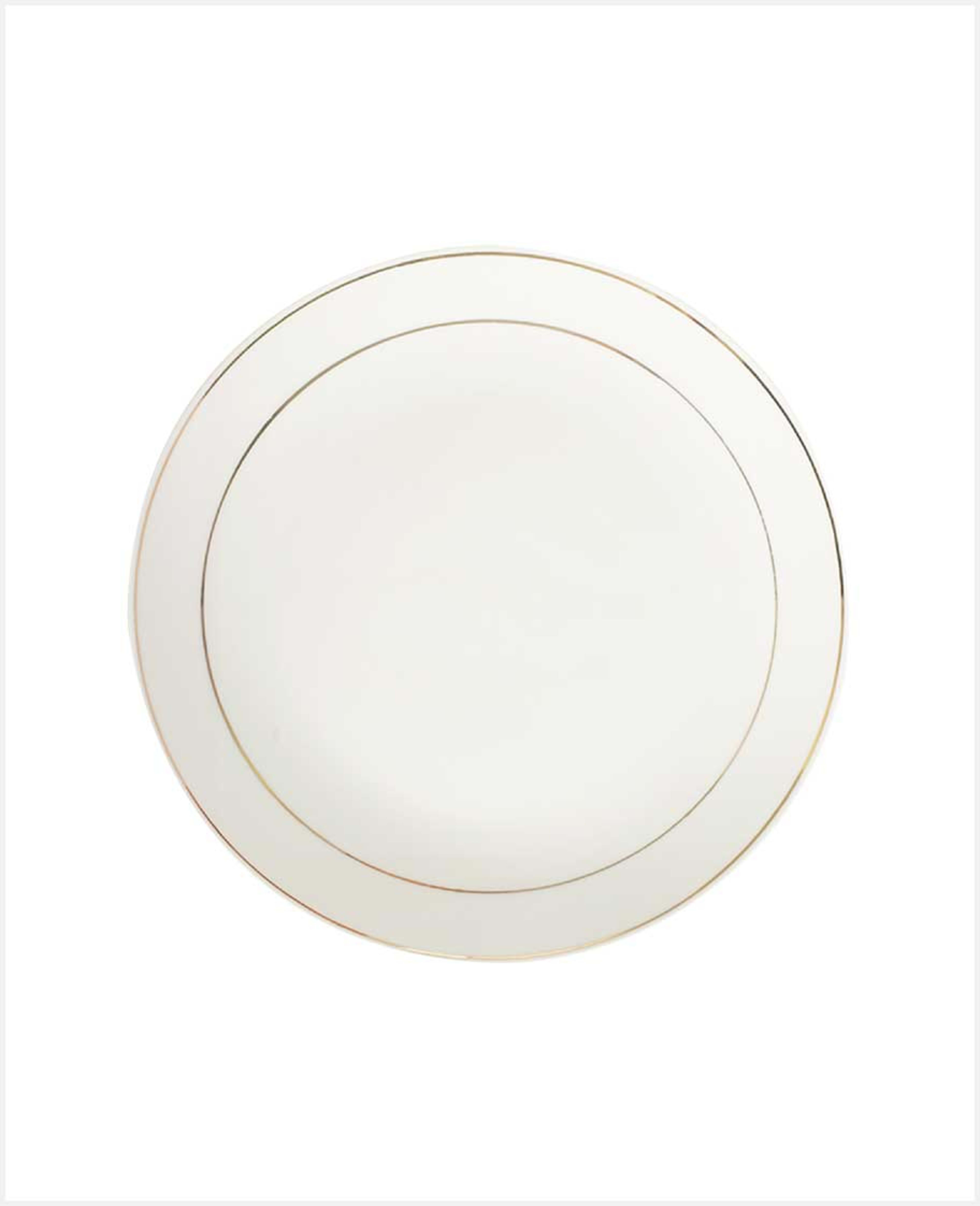 Homeway 10.5inch Classy Bright Porcelain 6pcs Dinner Plate Set Hw3878