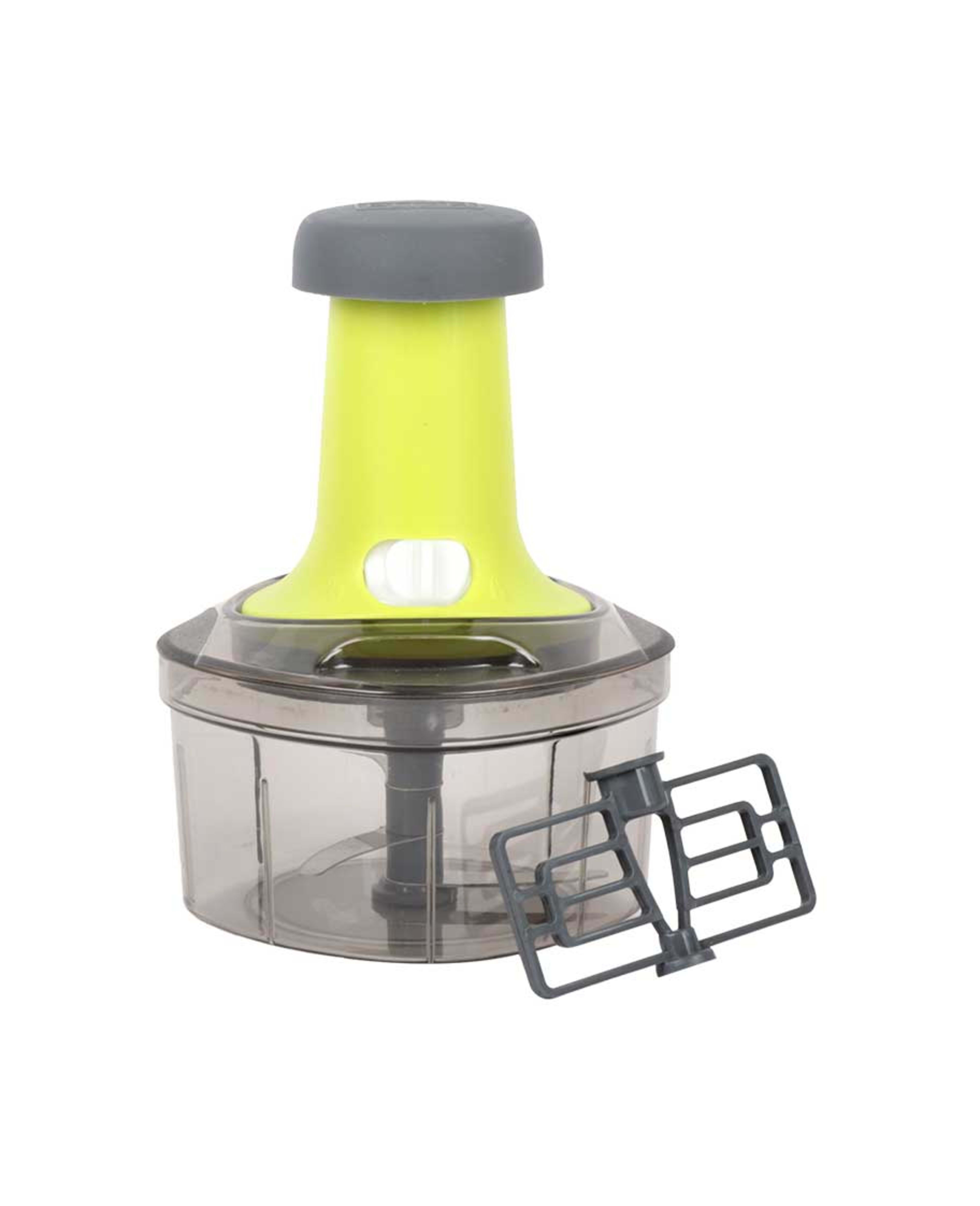 Green Point 2in1 Manual Wonder Push Chopper Square 650ml Gpvc-1014