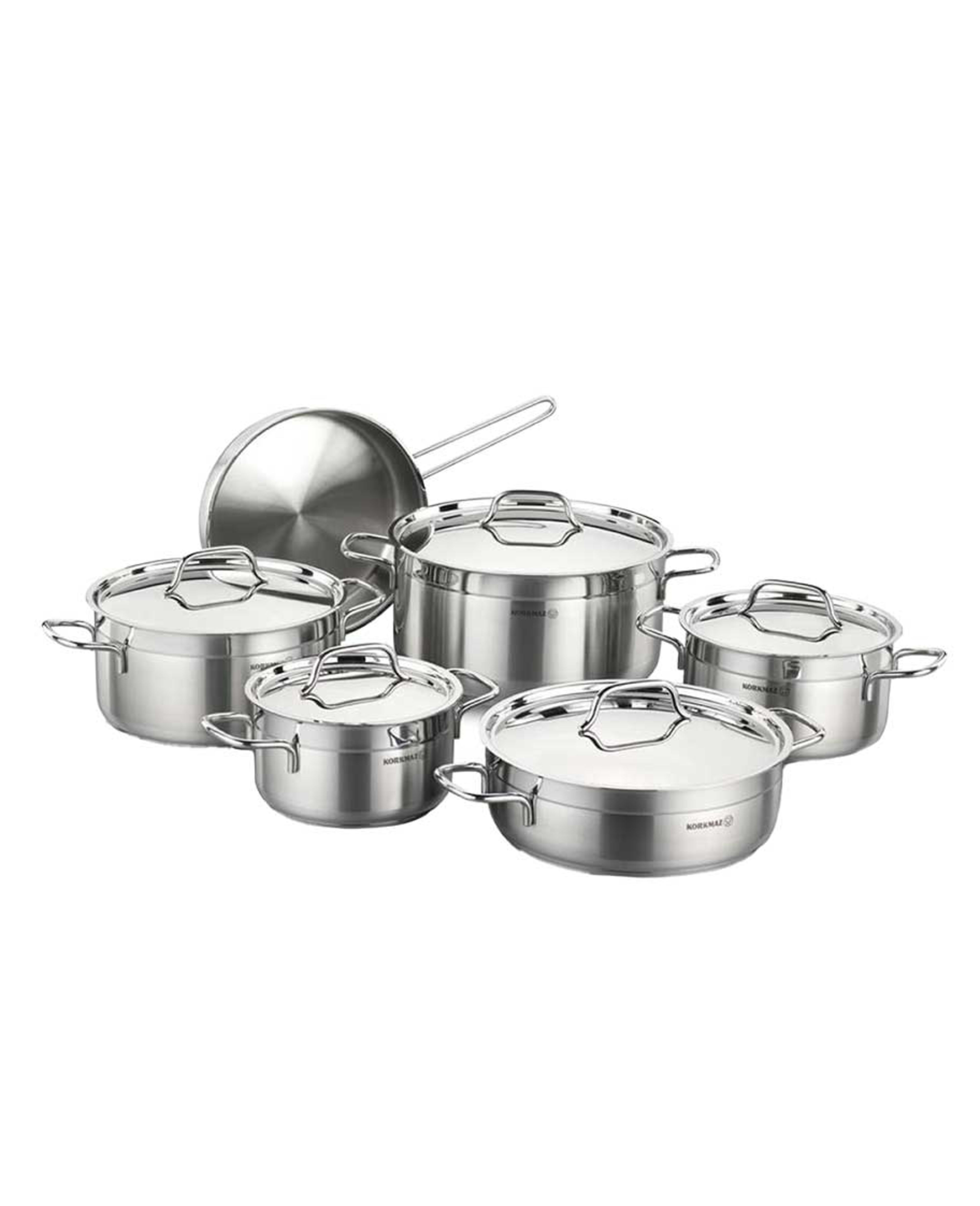 Korkmaz Alfa Plus Cookware 11pcs Set A1610