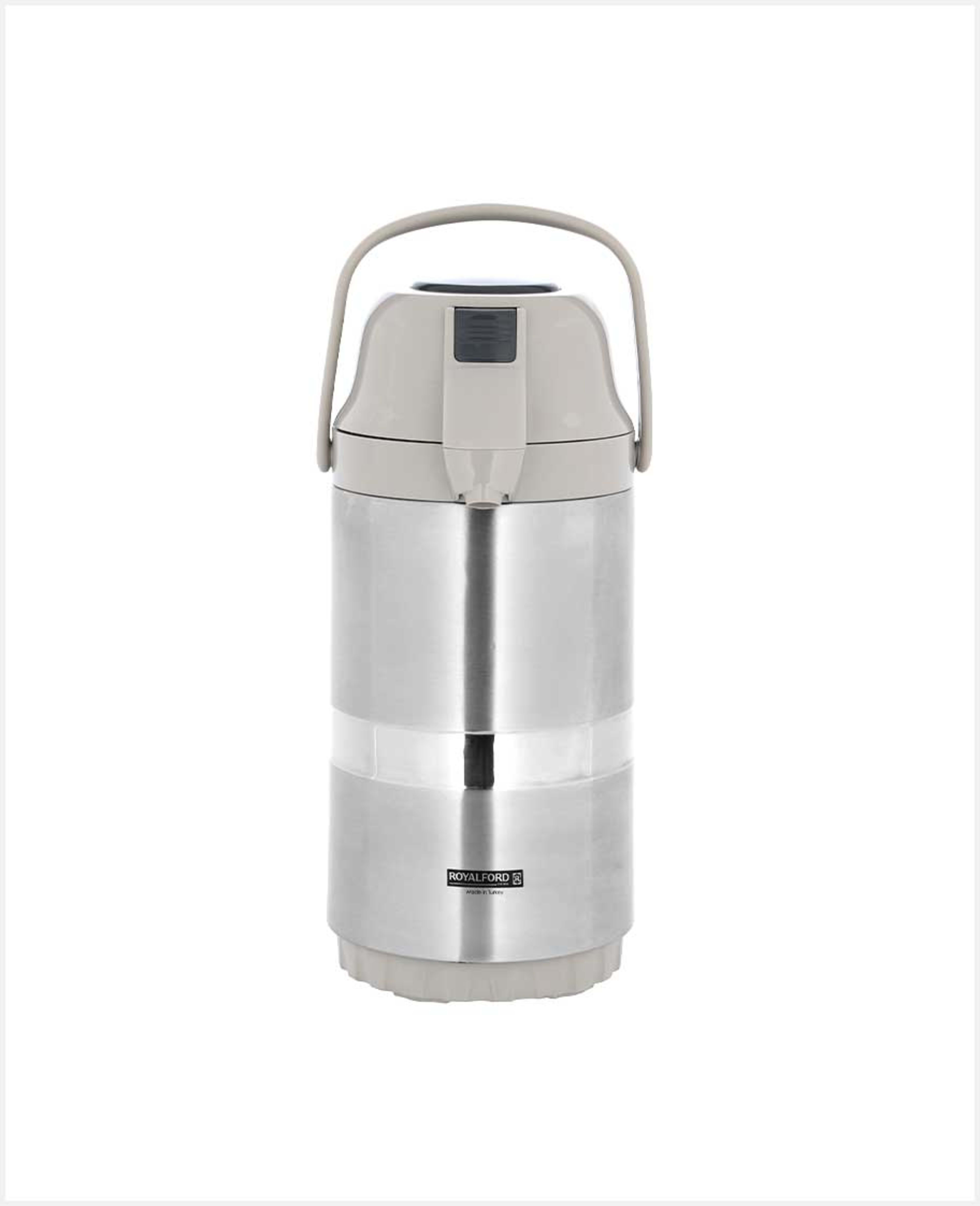 Royalford Thermo Airpot Glass Vacuum Flask 2.5l Rf10123