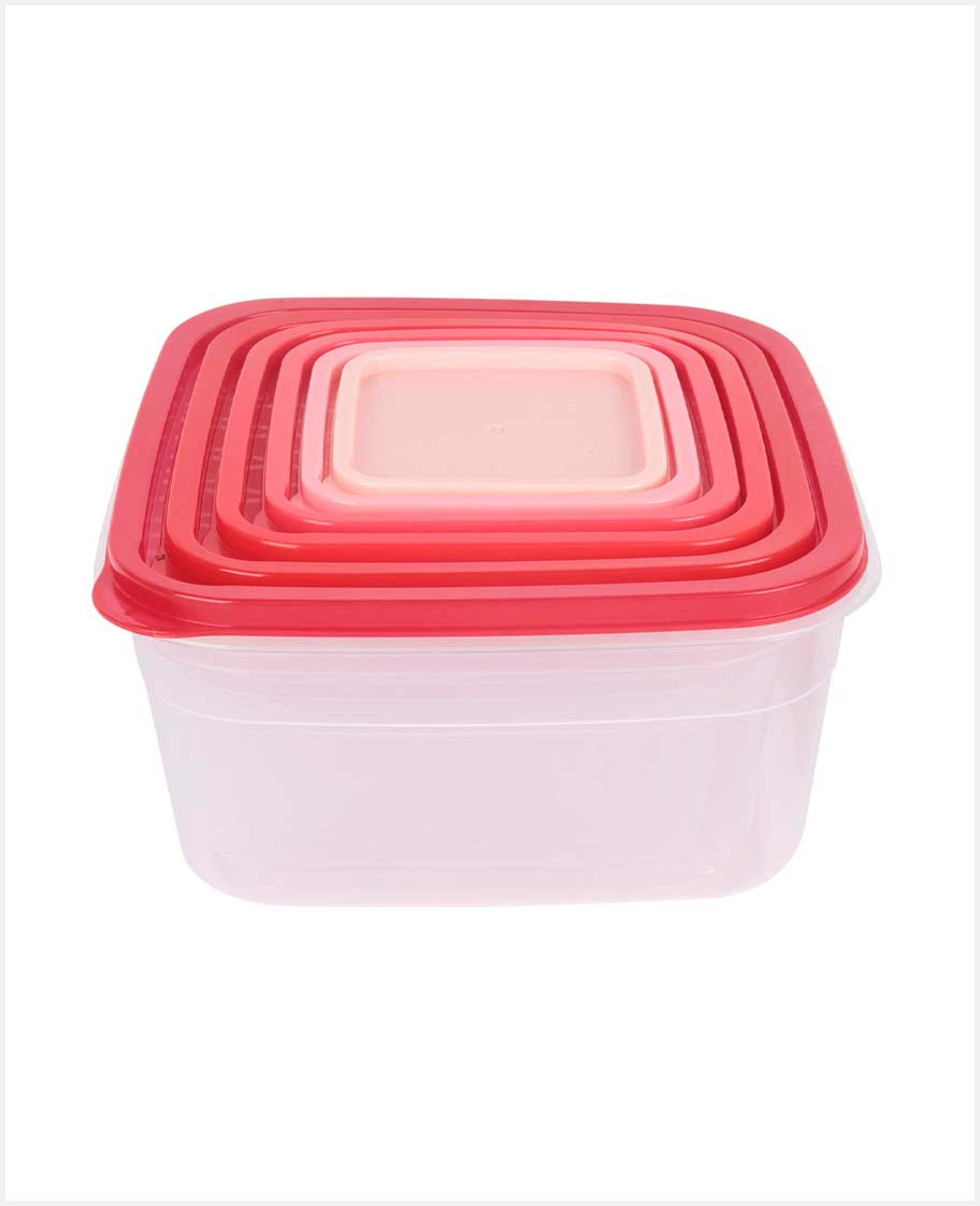 Ratan Coral Container 6pcs