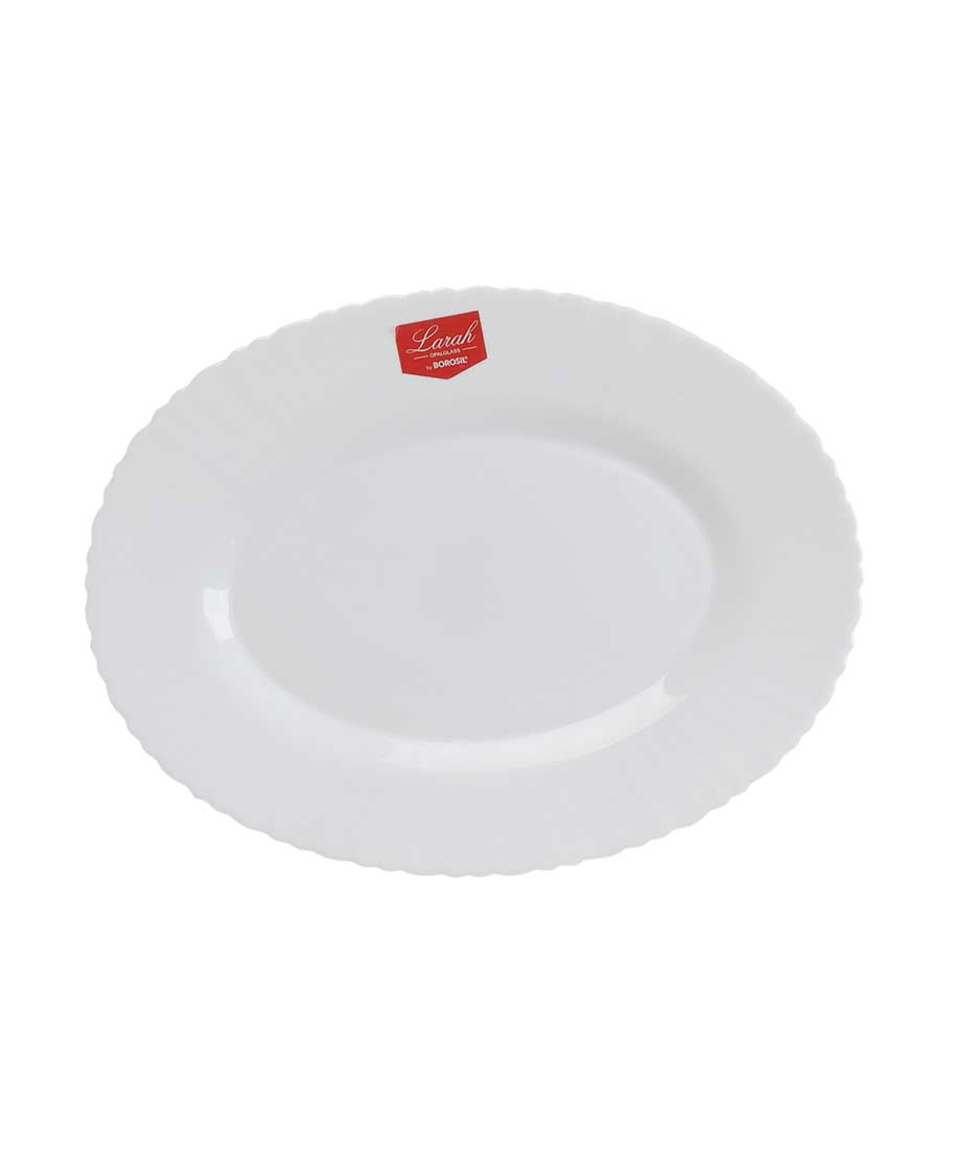 Larah Oval Plate 13inch Assorted Colour