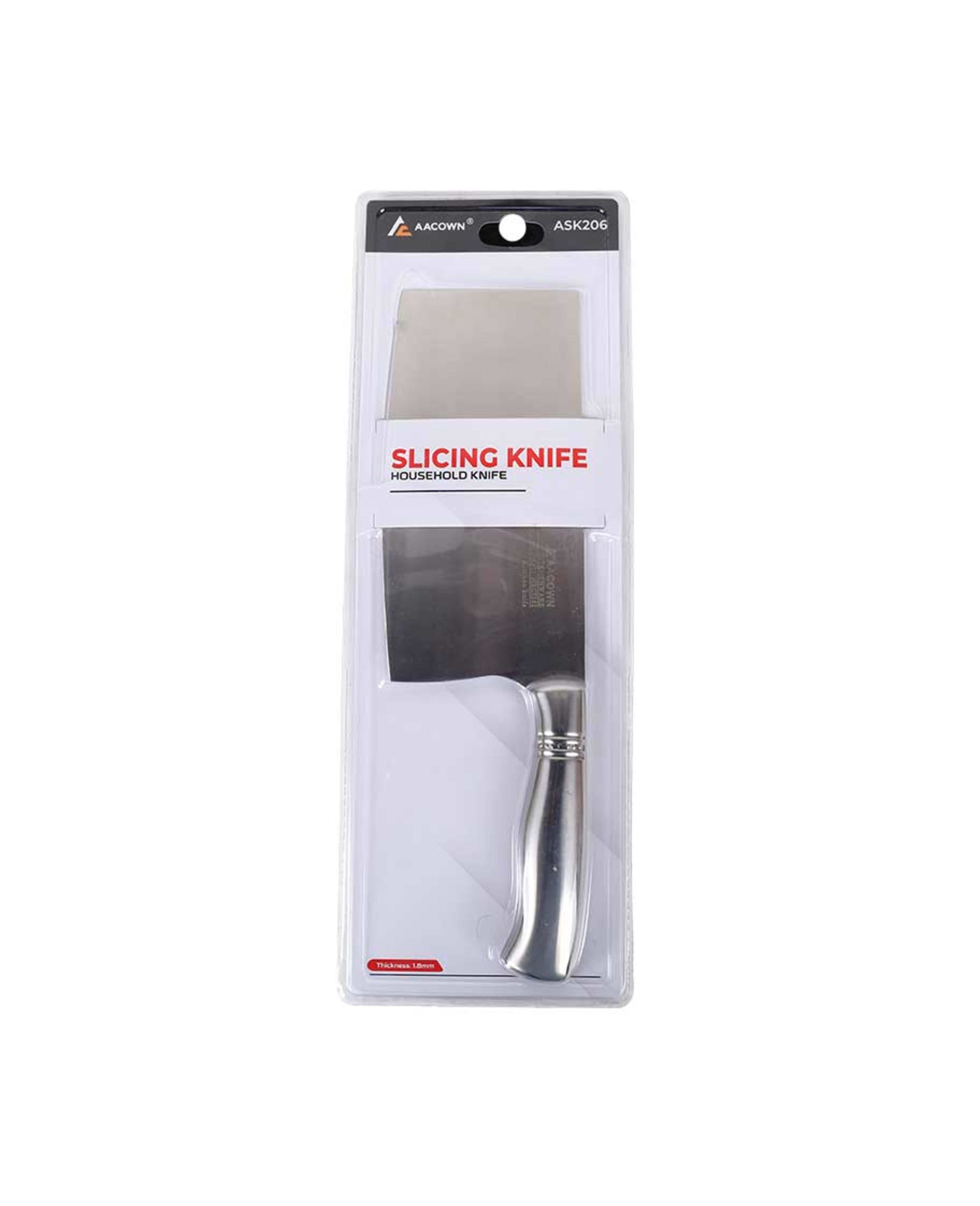 Aacown Slicing Knife 310x90mm 1.8mm Ask206