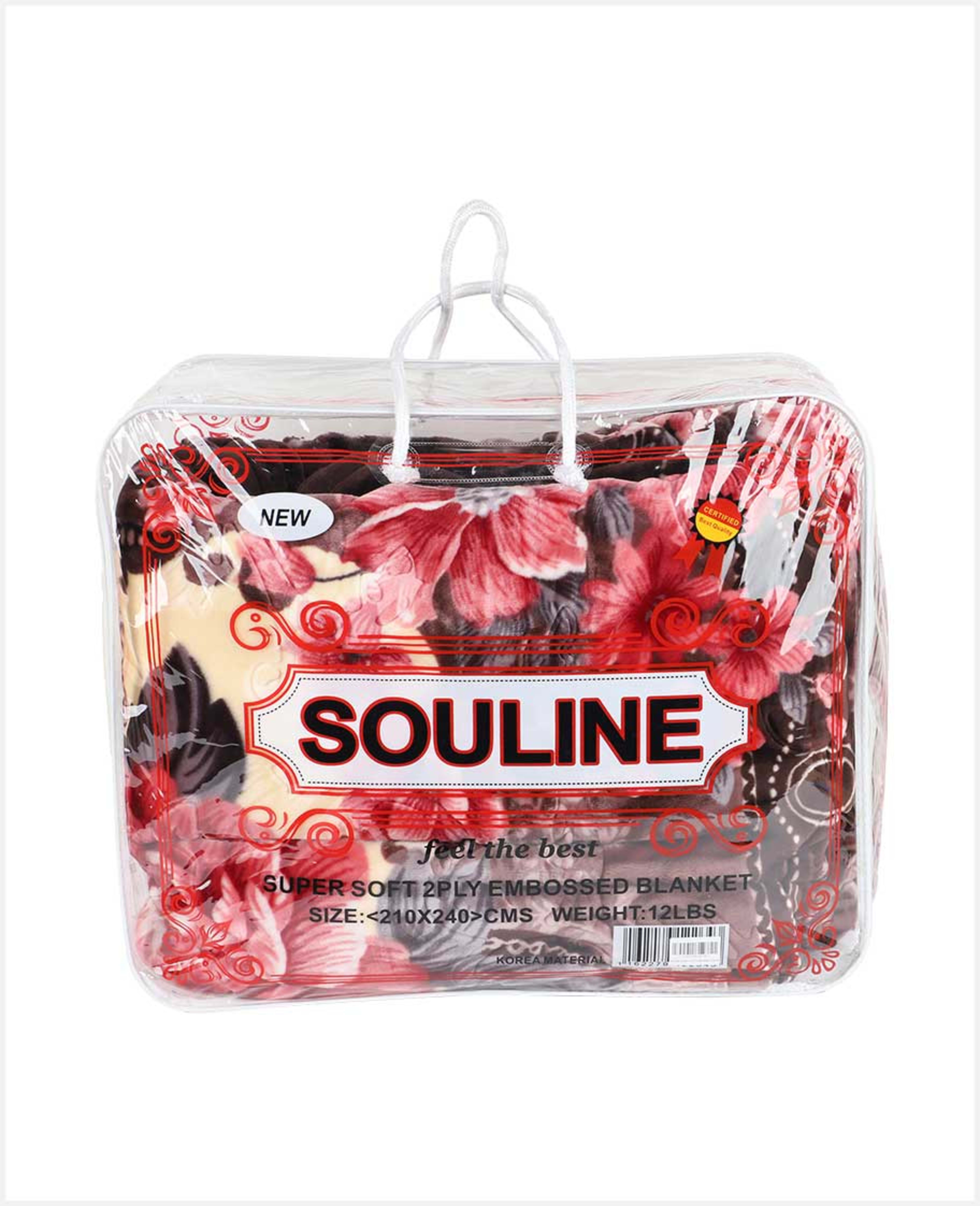Souline Super Soft Blanket Double 2ply 210x240cm
