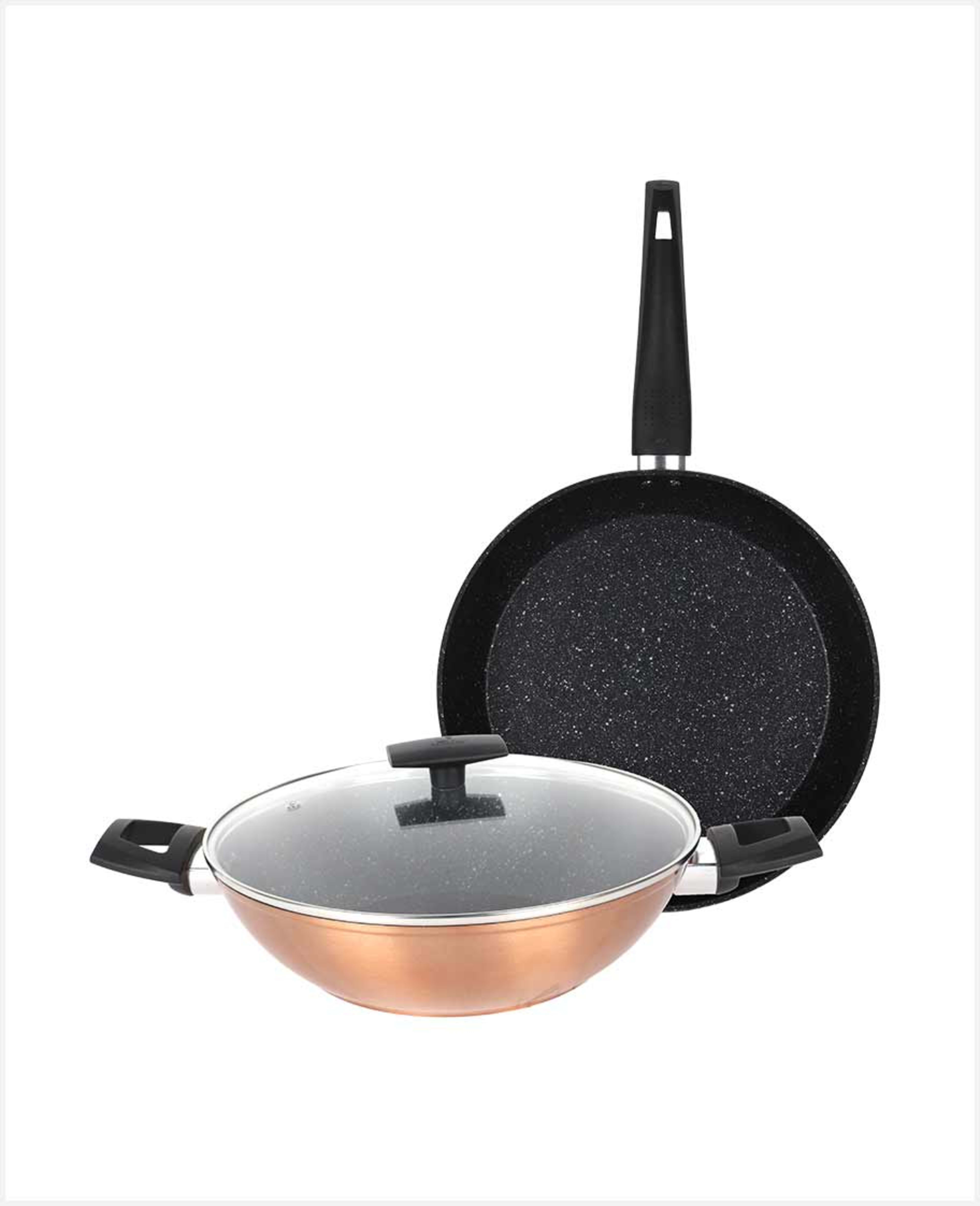 Bergner Everyday Forged Aluminum 3pcs Cookware Set Bg-31317