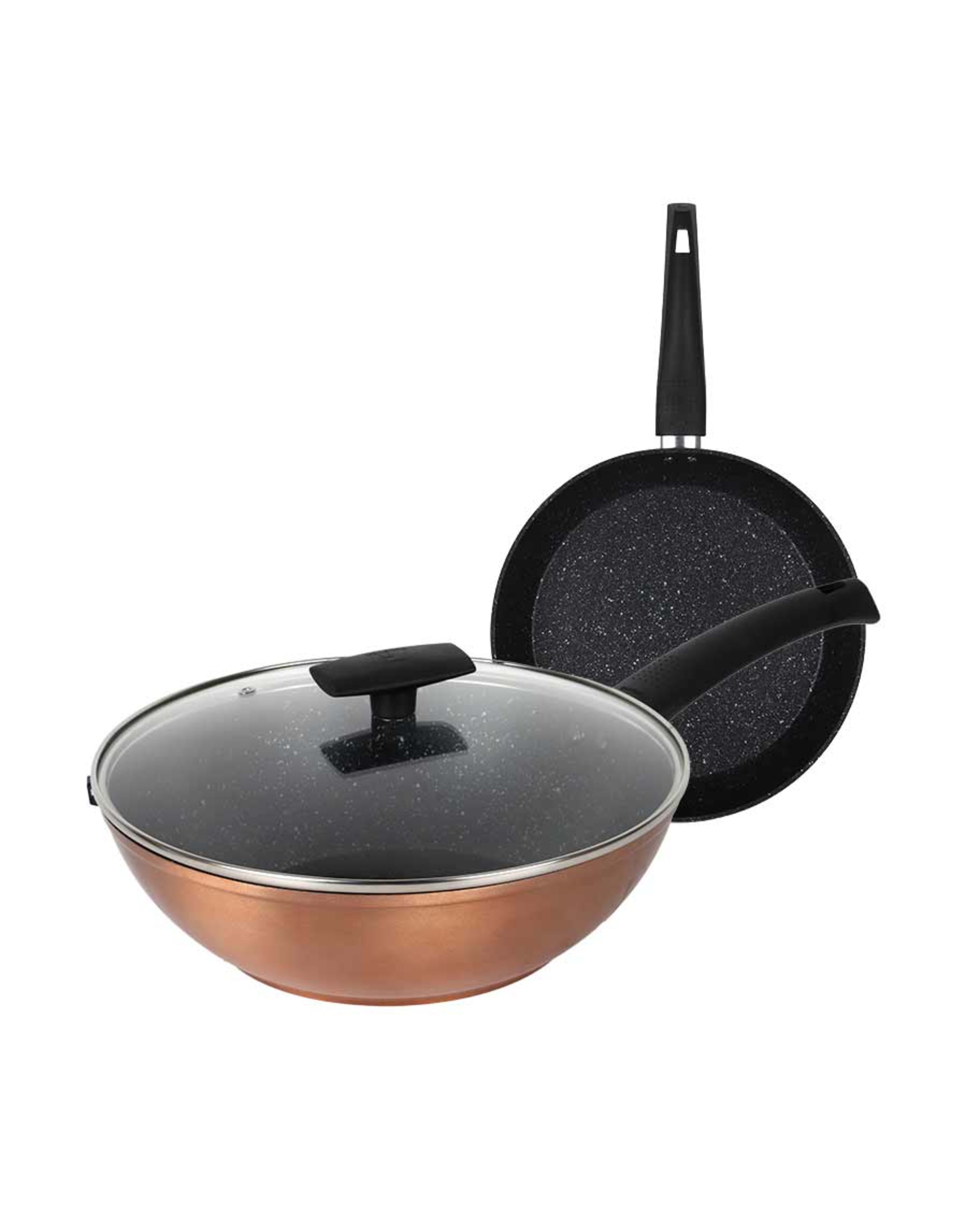 Bergner Everyday Forged Aluminum 3pcs Cookware Set Bg-31318