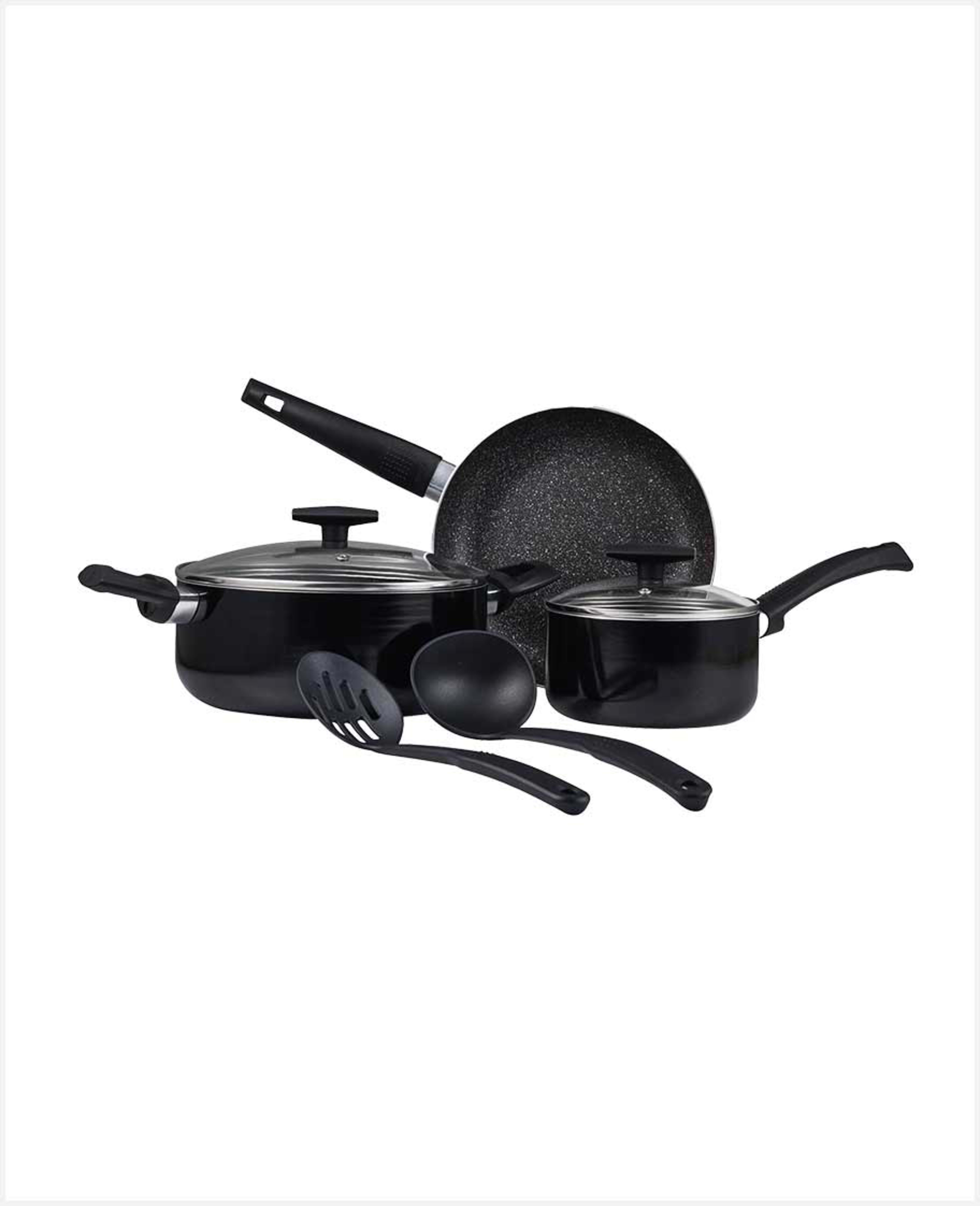 Bergner Everyday Forged Aluminum 7pcs Cookware Set Bg-31319