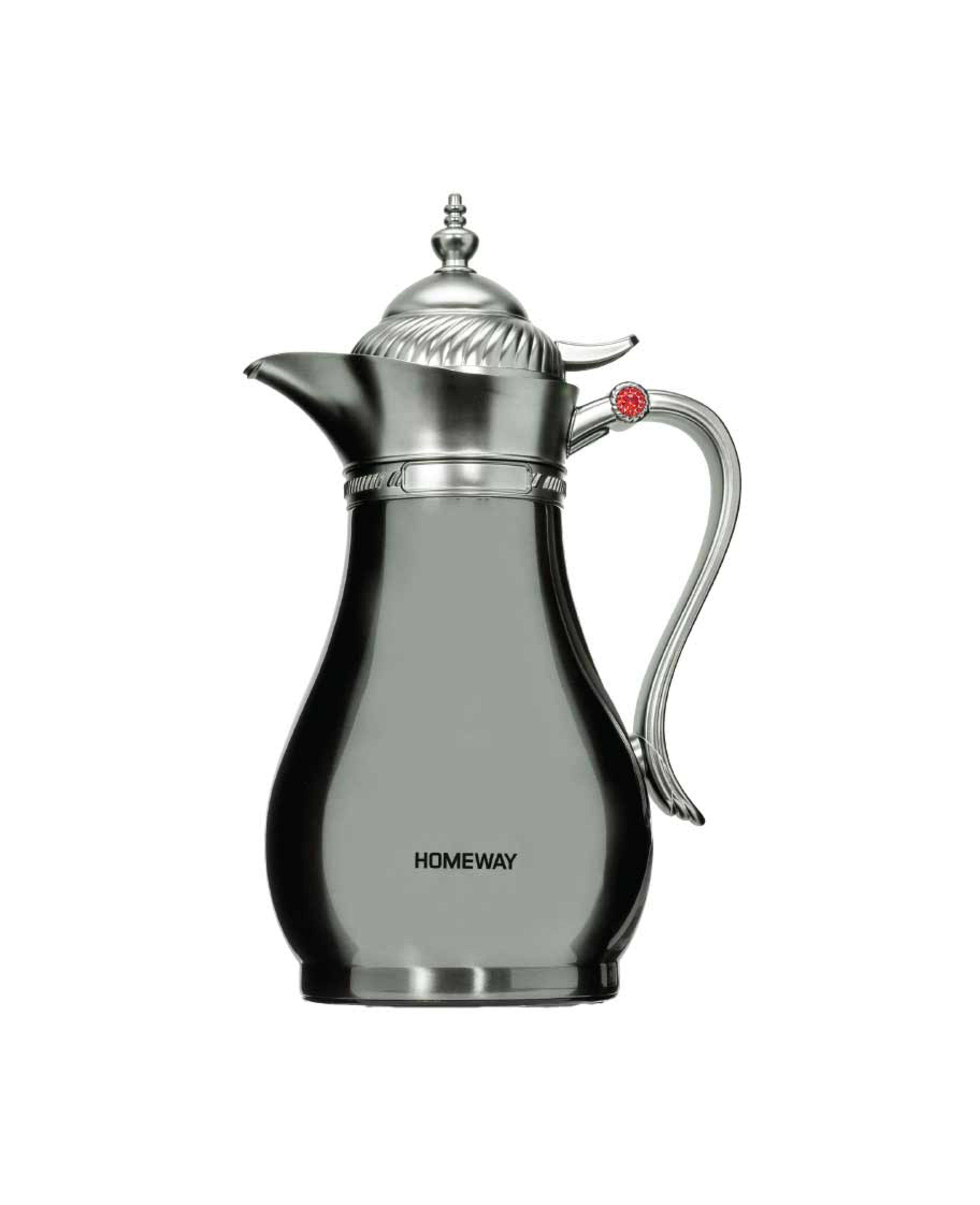 Homeway Ss Arabic Vacuum Flask 1l Hw3874