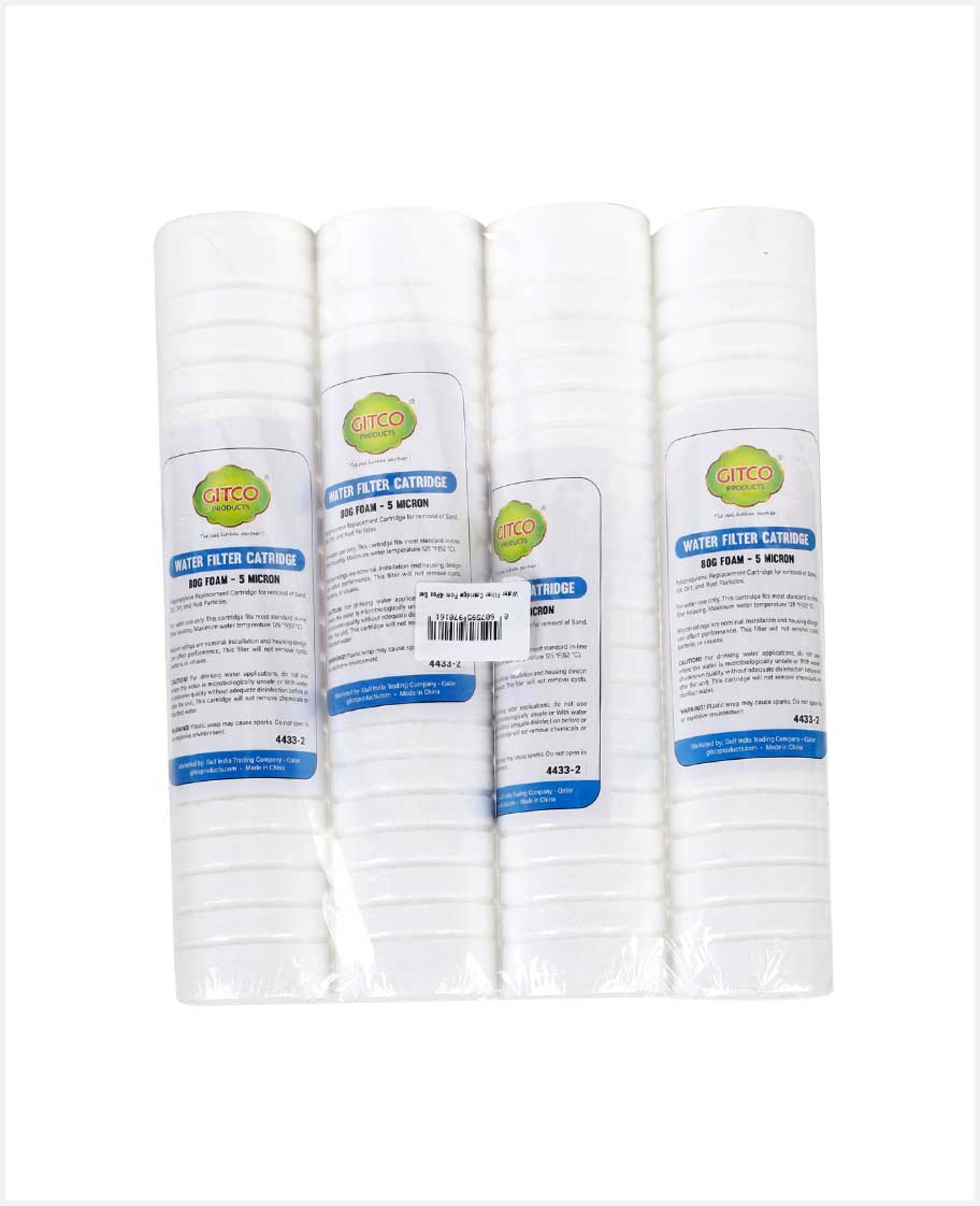 Water Filter Catridge Foam 4pcs Set 4433-2