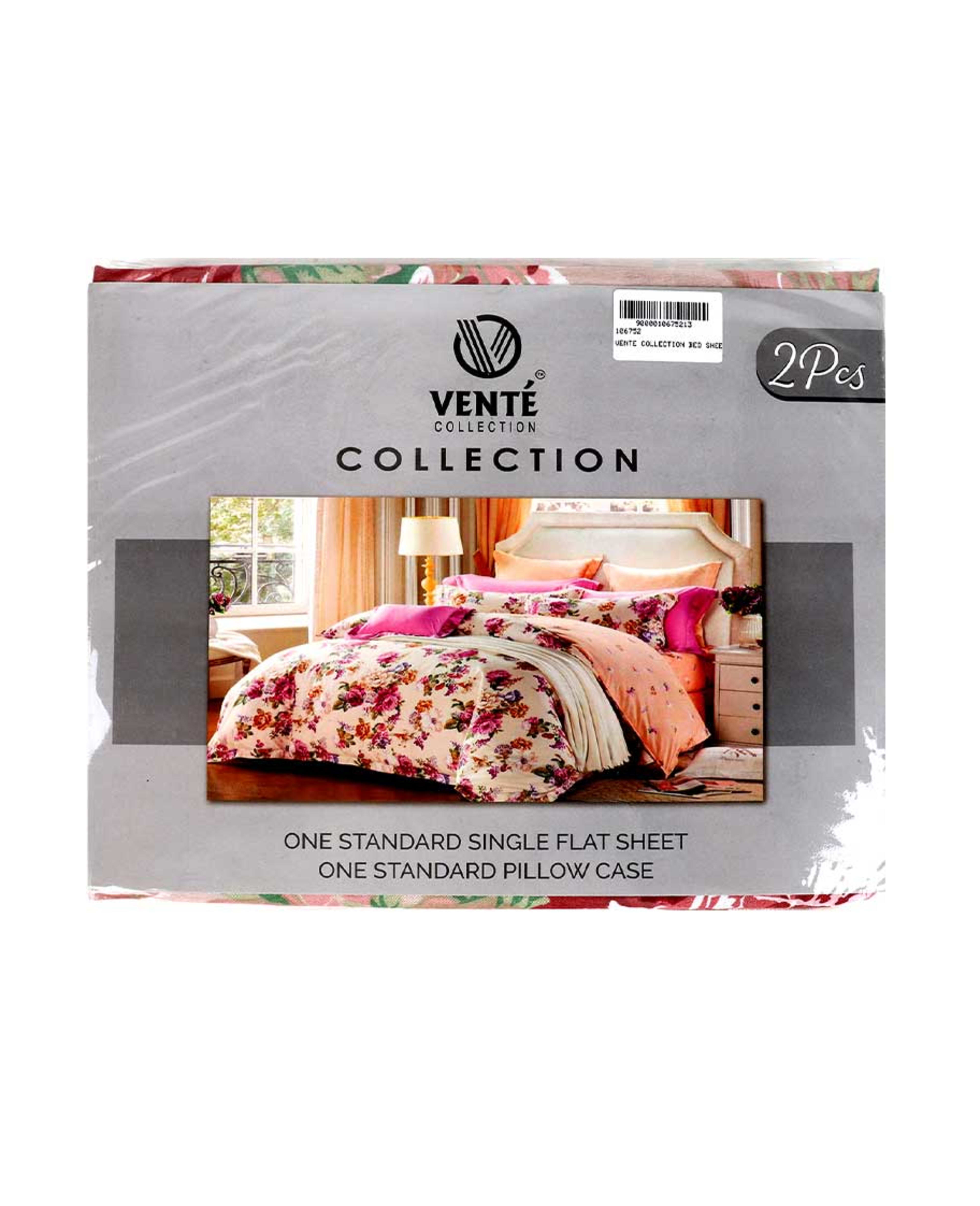 Vente Collection Bed Sheet Single 2pcs 106752