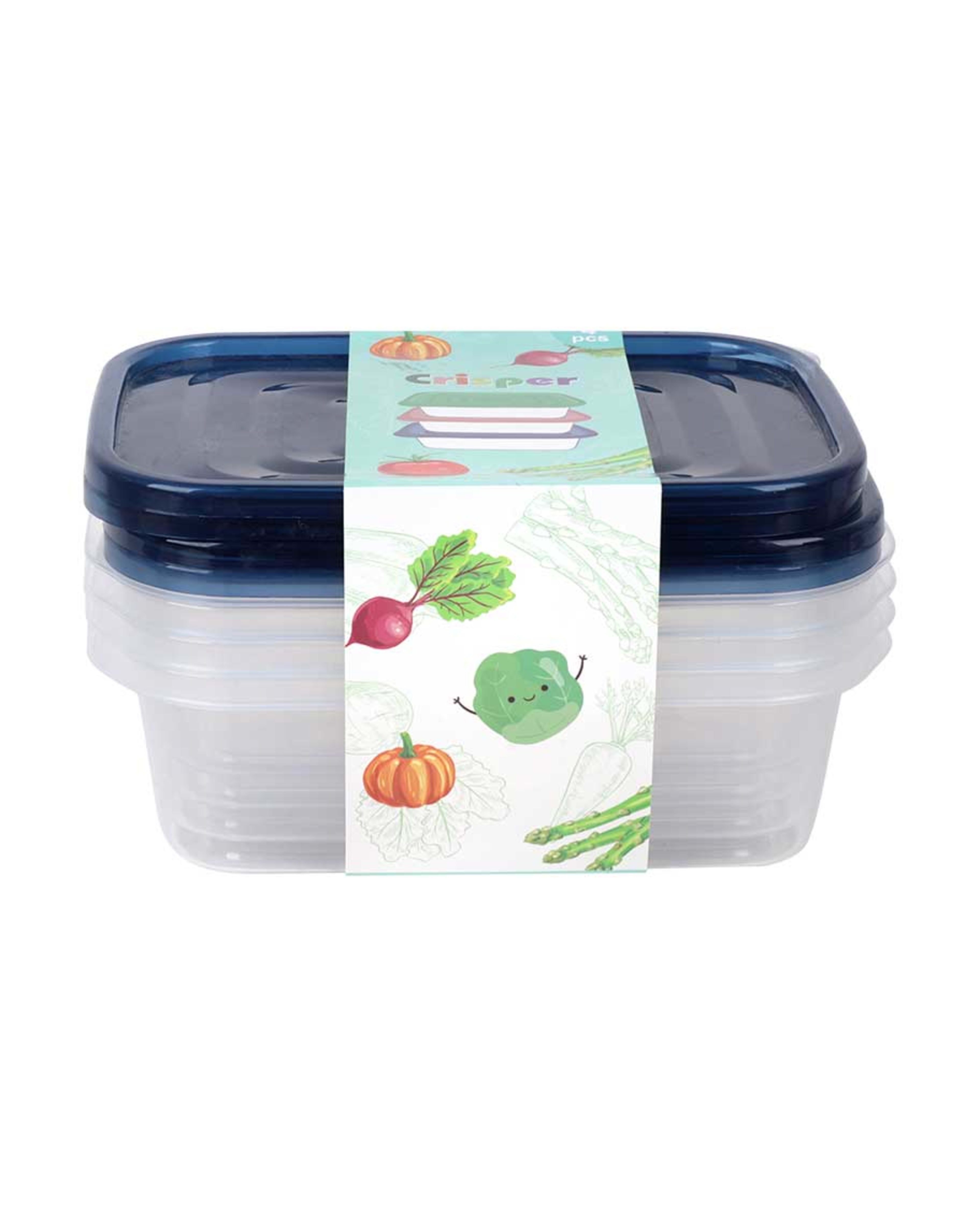 Crisper Storage Box Set 4pcs 987-03-a