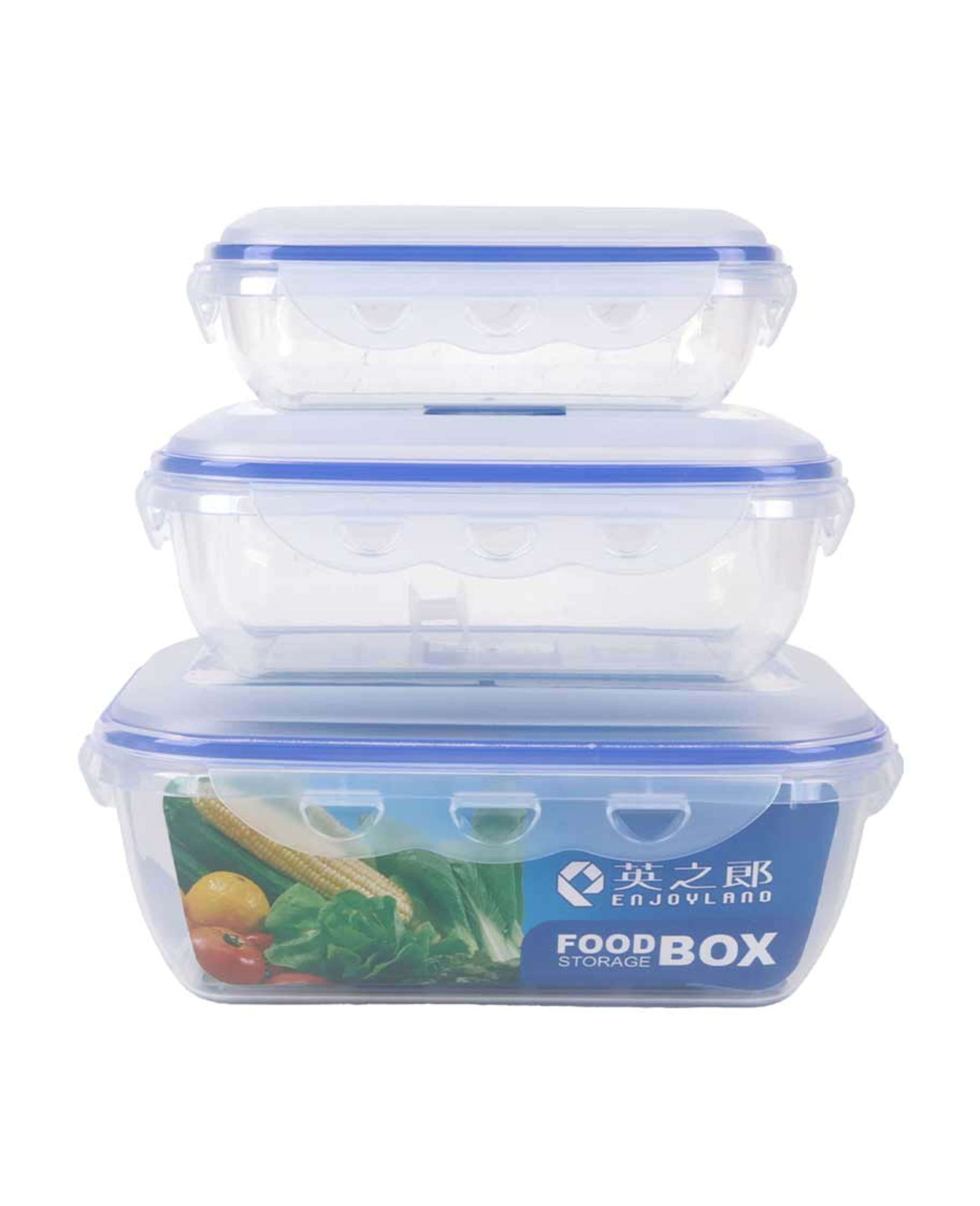 Enjoy Land Food Storage Set 3pcs 702-3034a