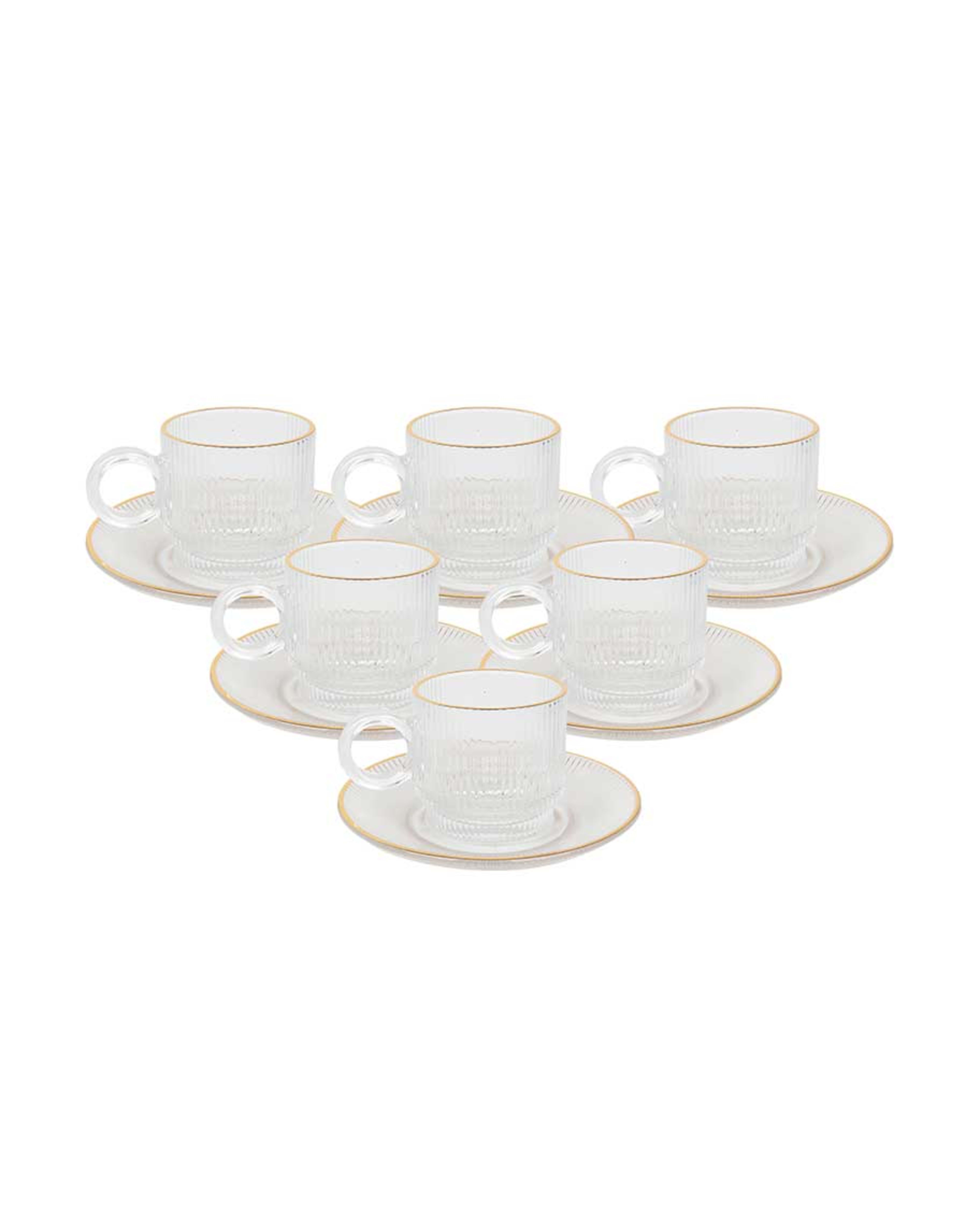 Lirmartur Coffee Mug Set 6pcs P-237a/p-237b