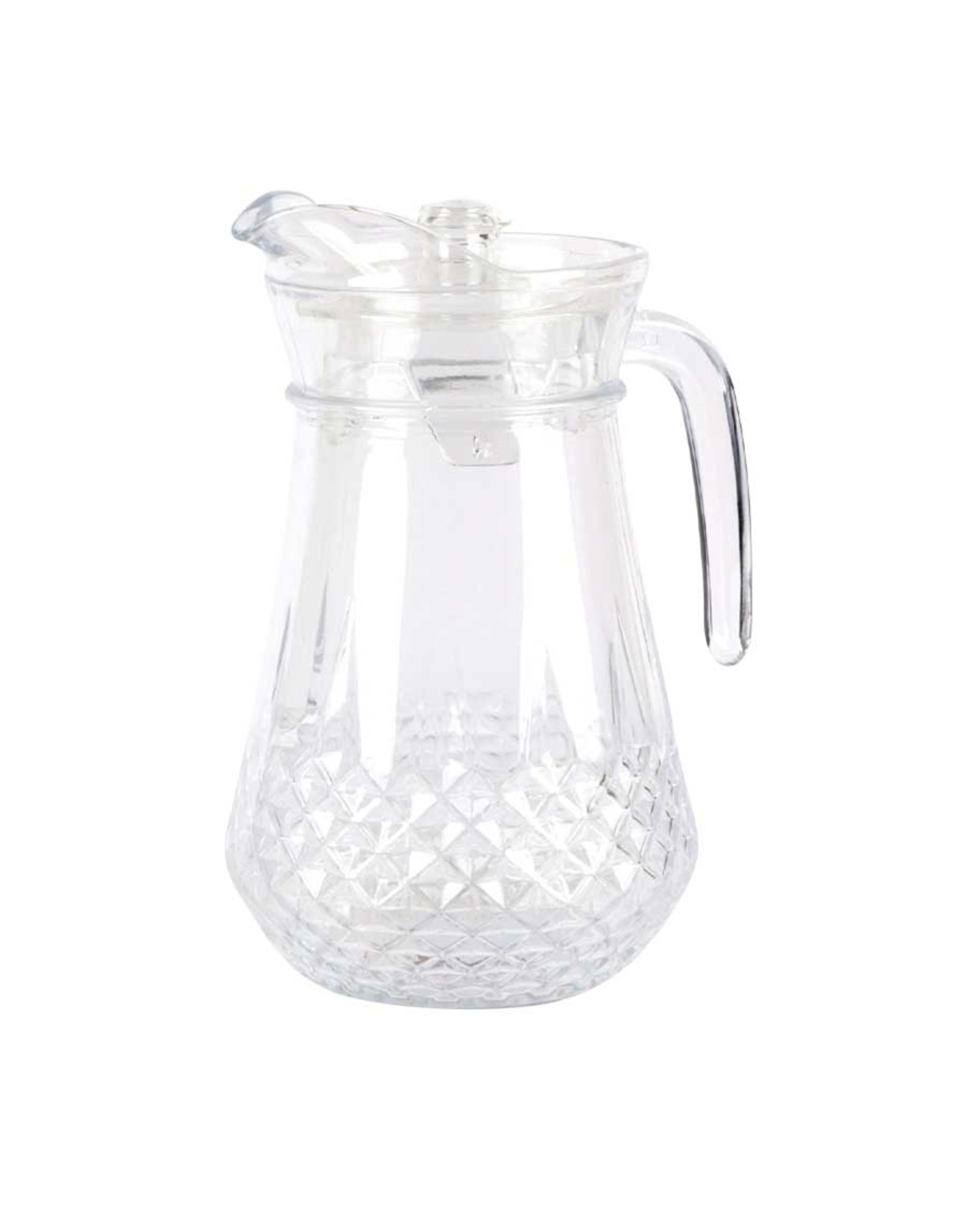 Glass Pitcher 1.25ltr Yz0102