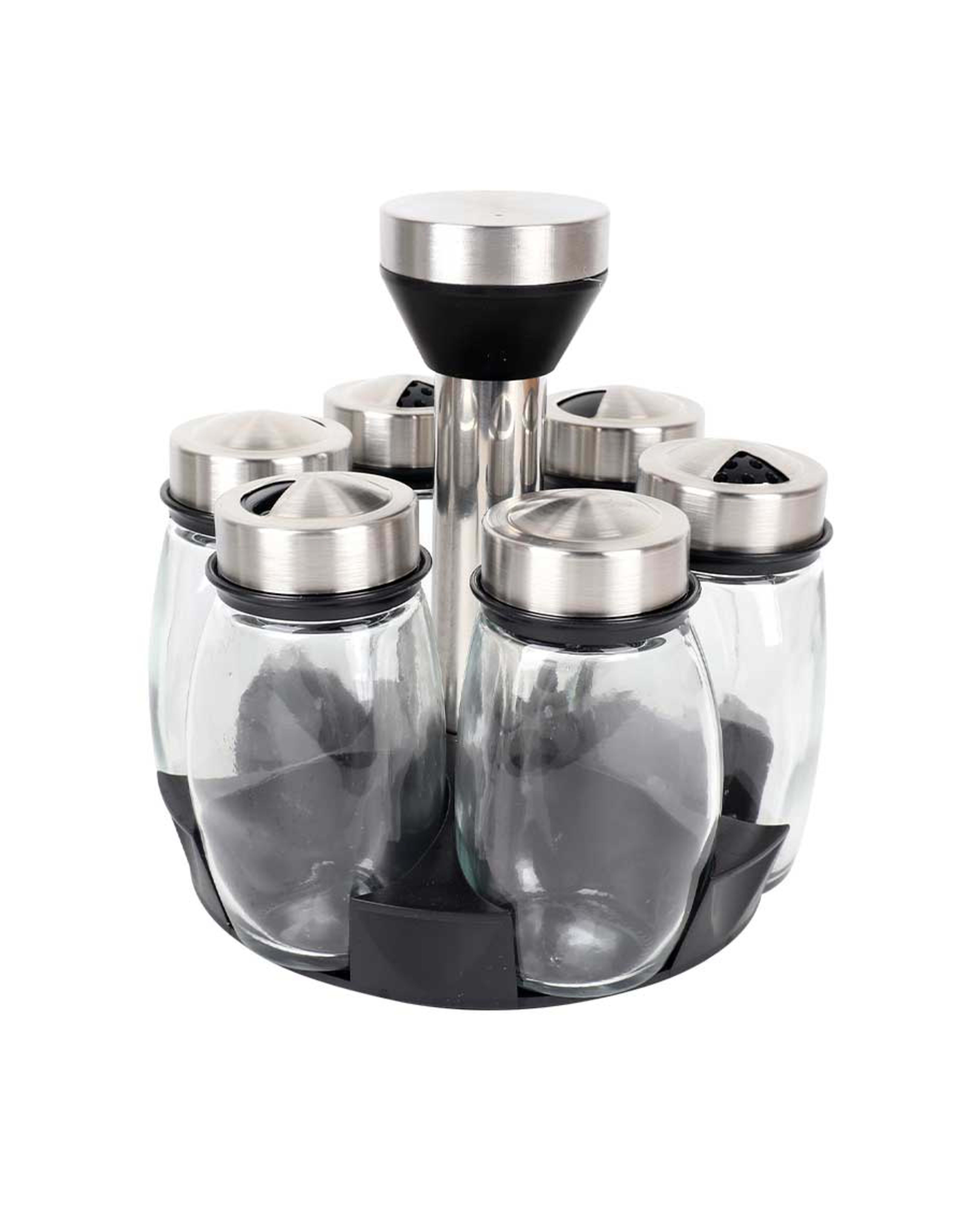 Green Point Stainless Steel Seasoning Jar 6in1 A-573