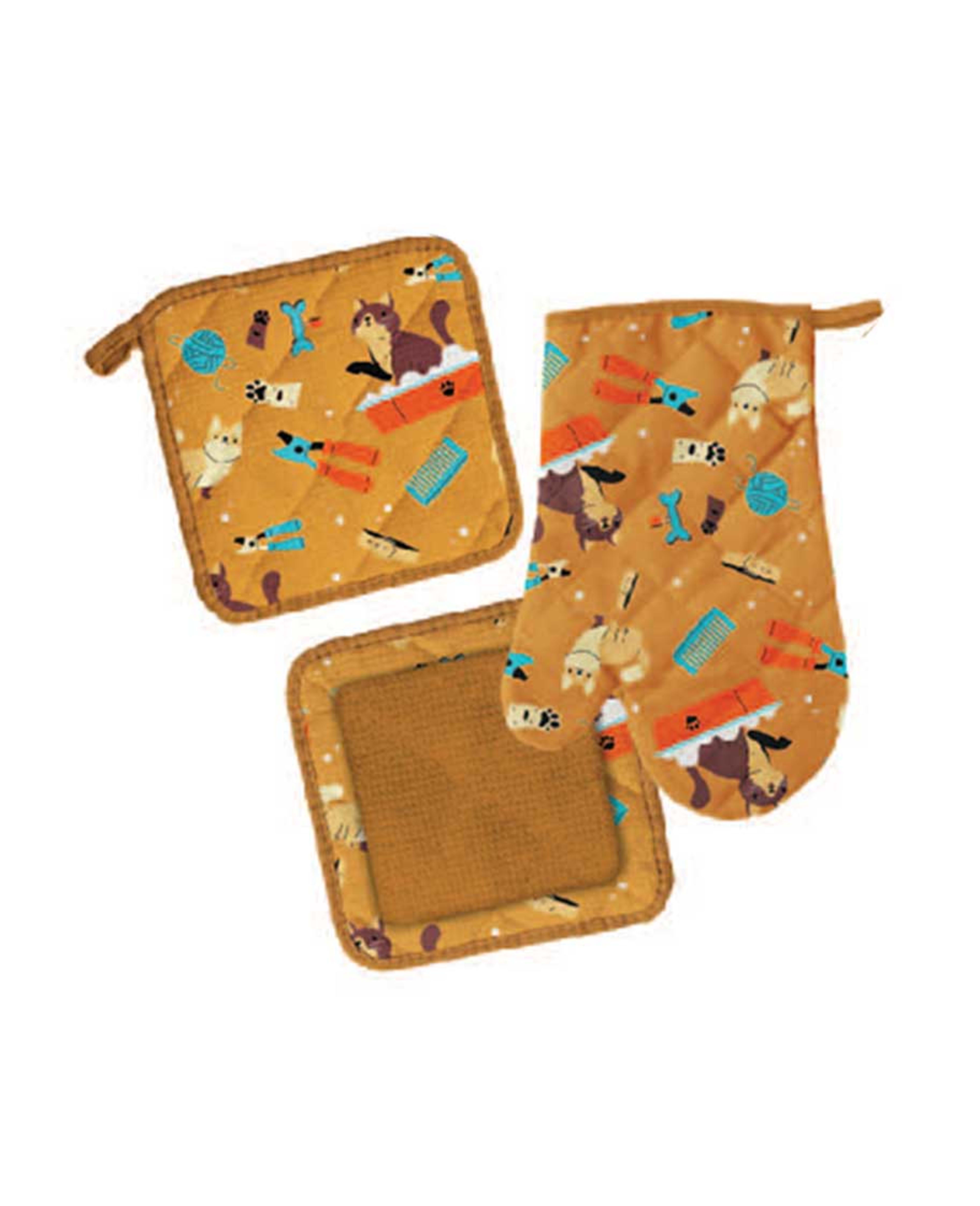 Rankoussi Oven Mitt & Pot Holder Assorted - image 4