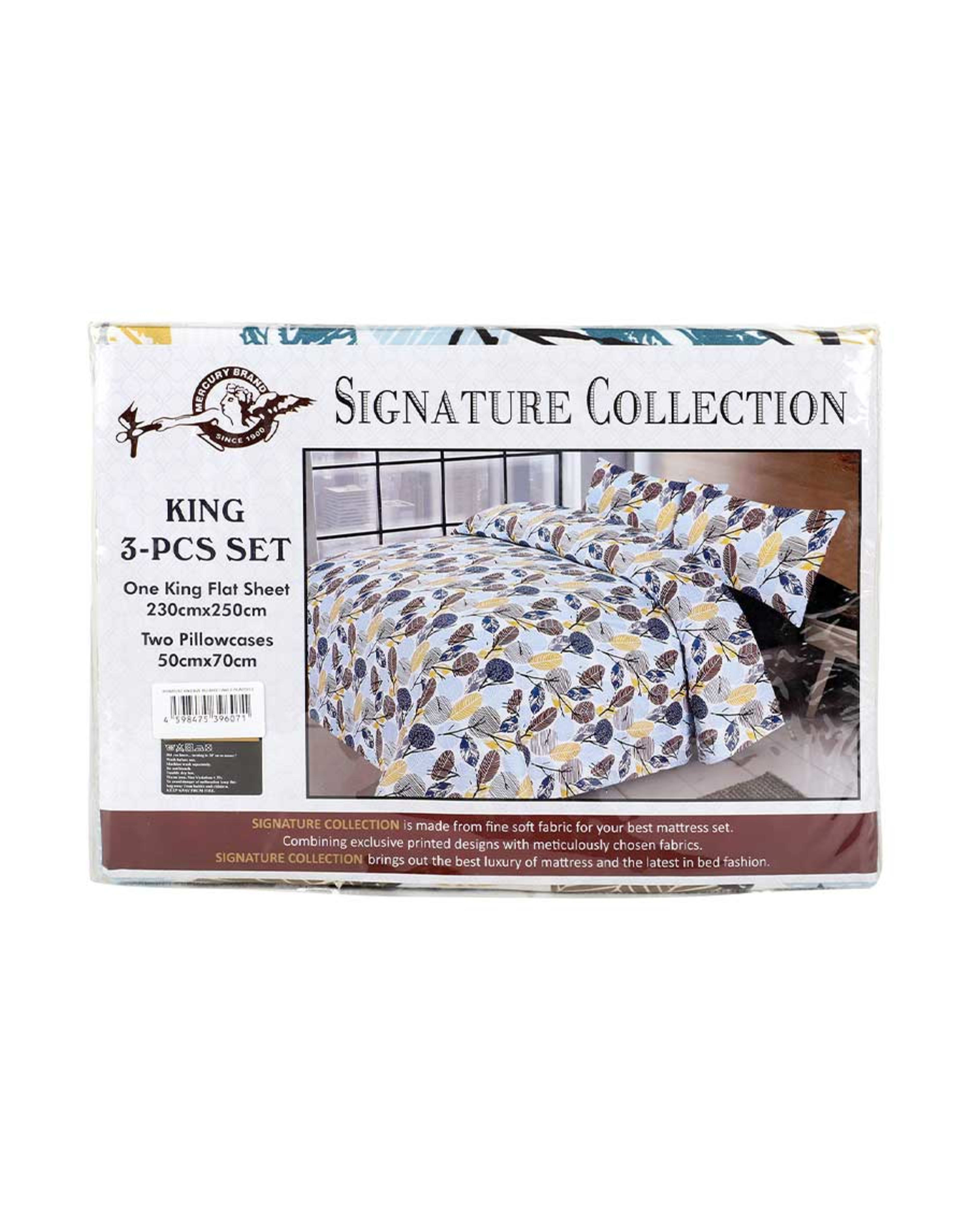 Mercury Bed Sheet King Size 230x250cm