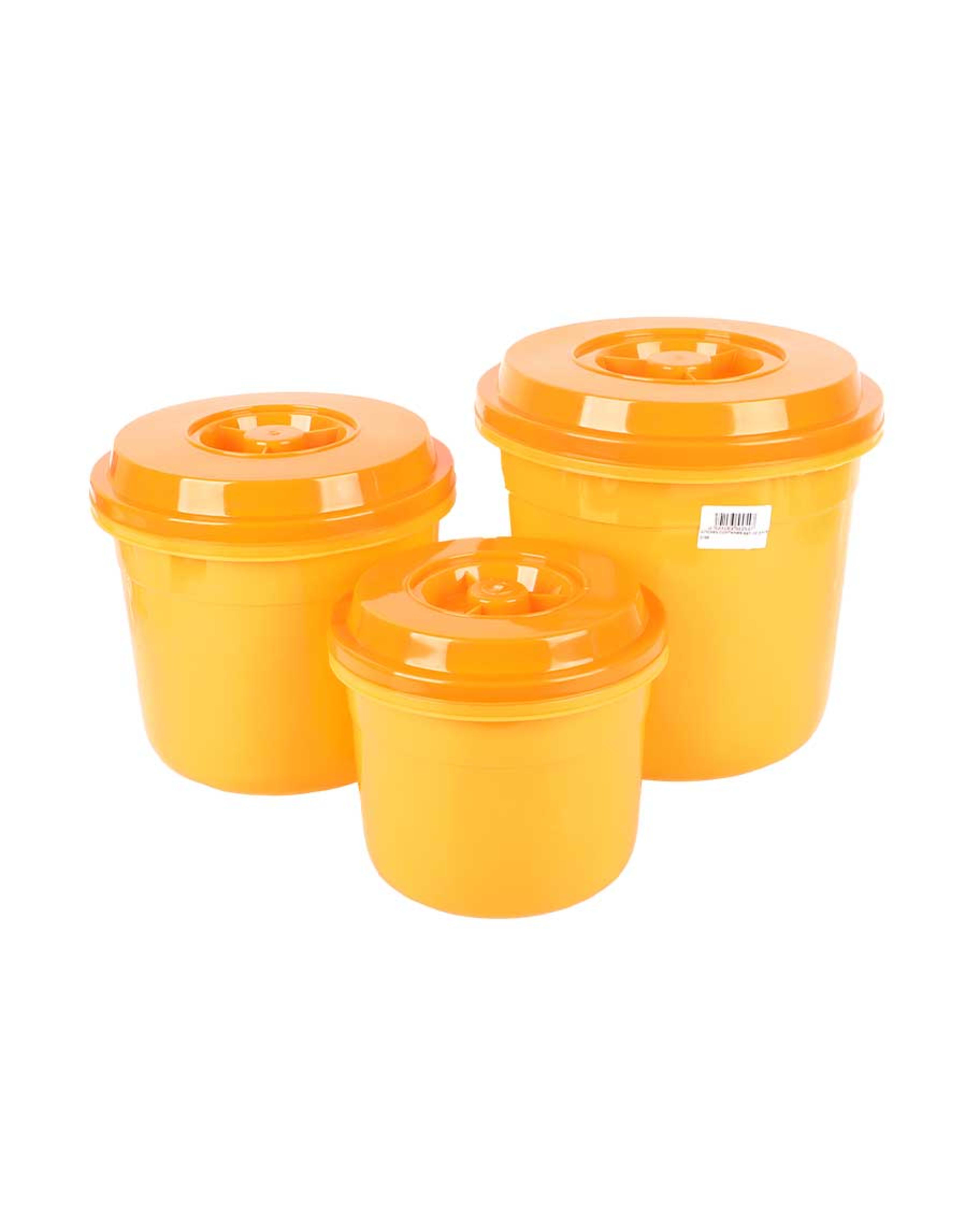 Alfelaij Kitchen Containers Set 3pcs Af-569