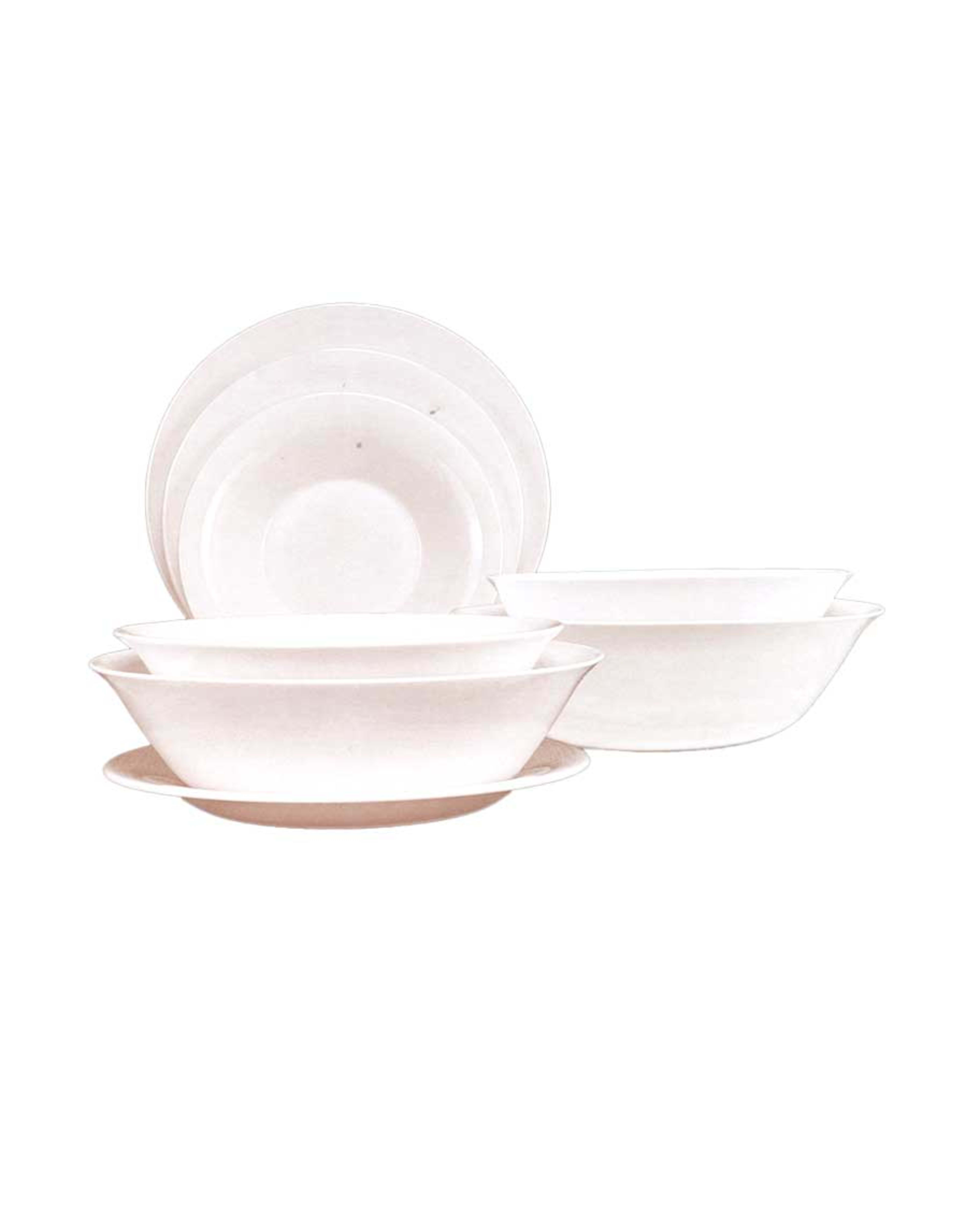Melrich Opalware Dinner Set 33pcs Set Mrop-33