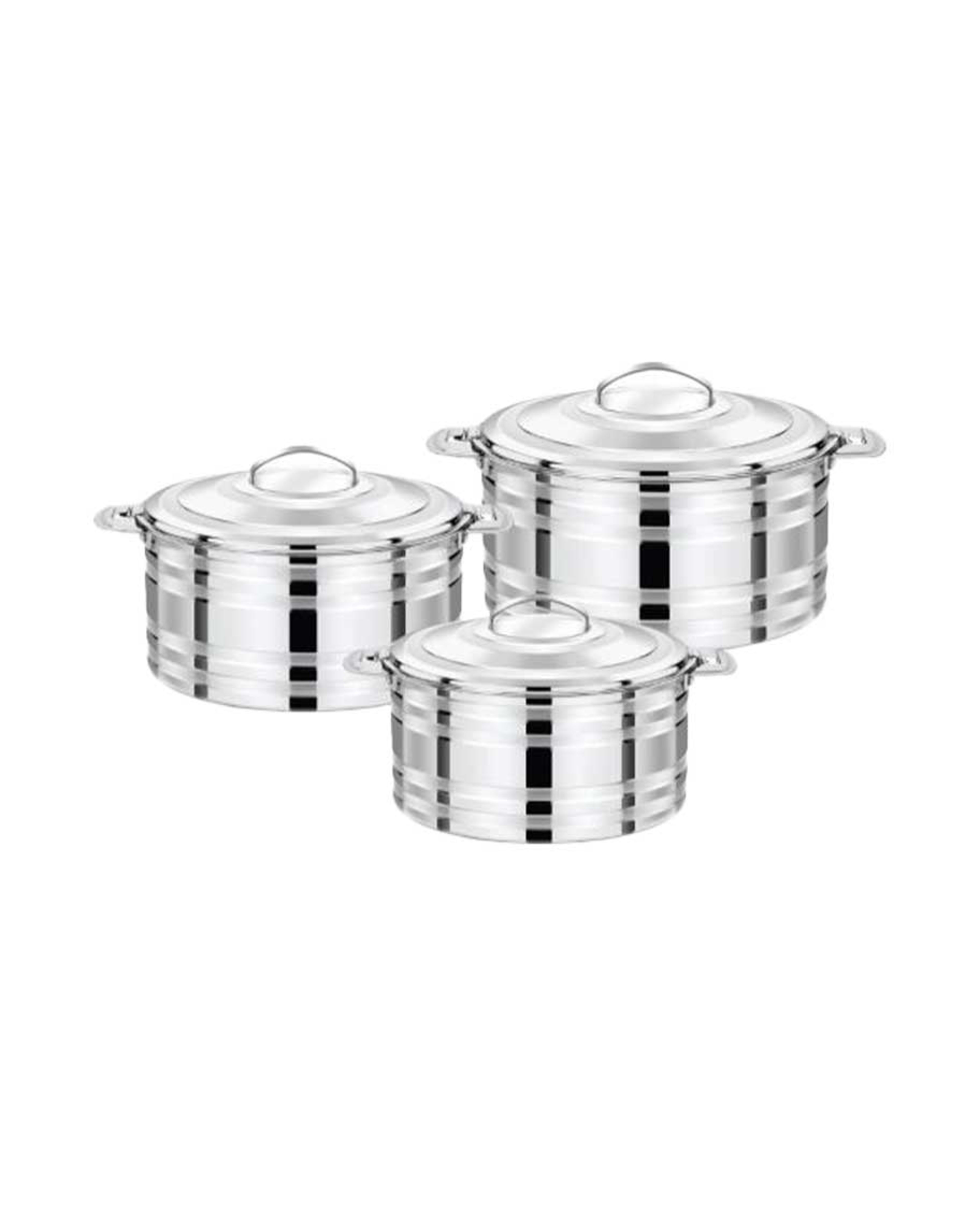 Pradeep Shamma Stainless Steel Hot Pot 1.5ml, 2.5ml & 5000ml Tpr010