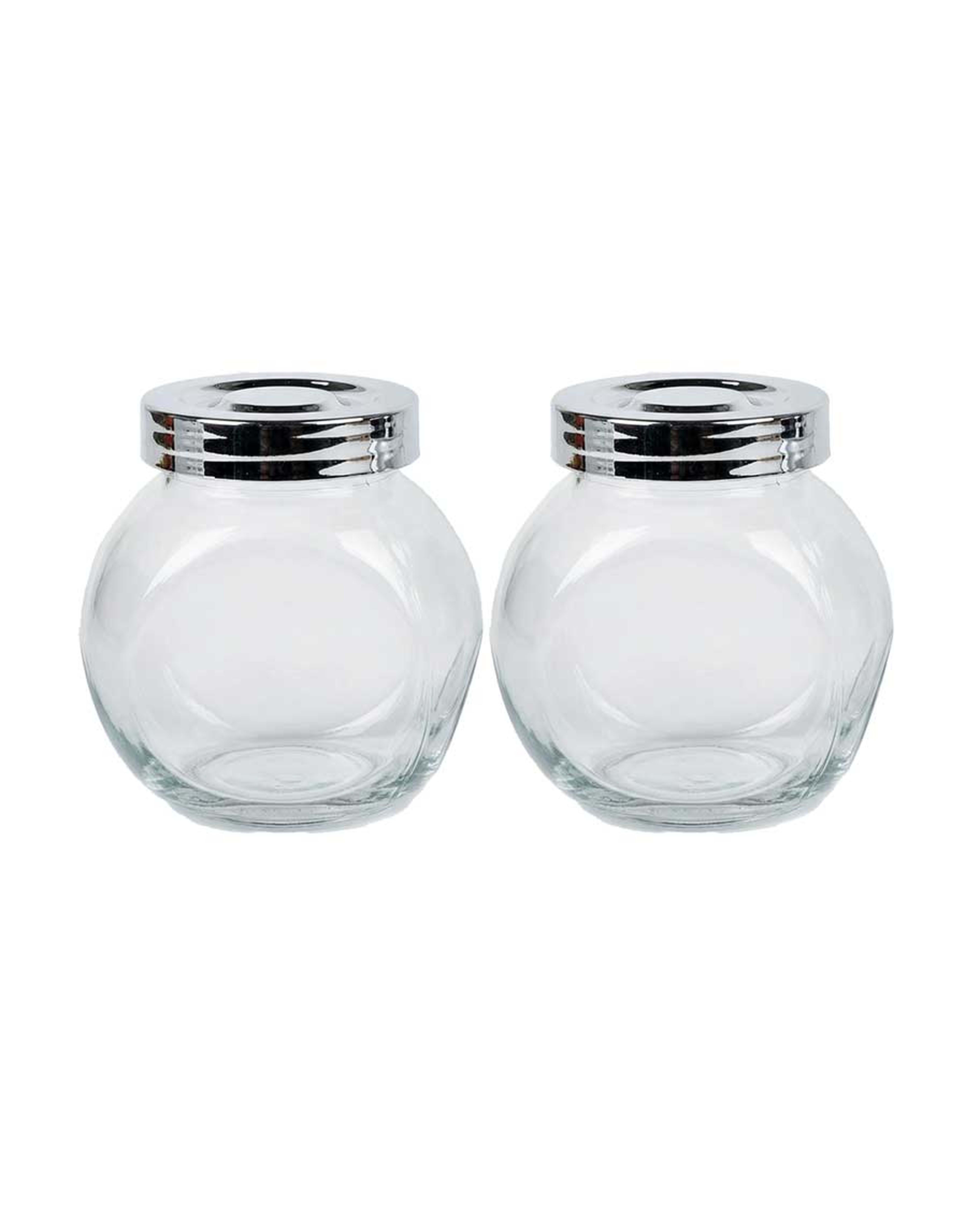 Yohome Glass Spices Jar 2pcs Set 50-2