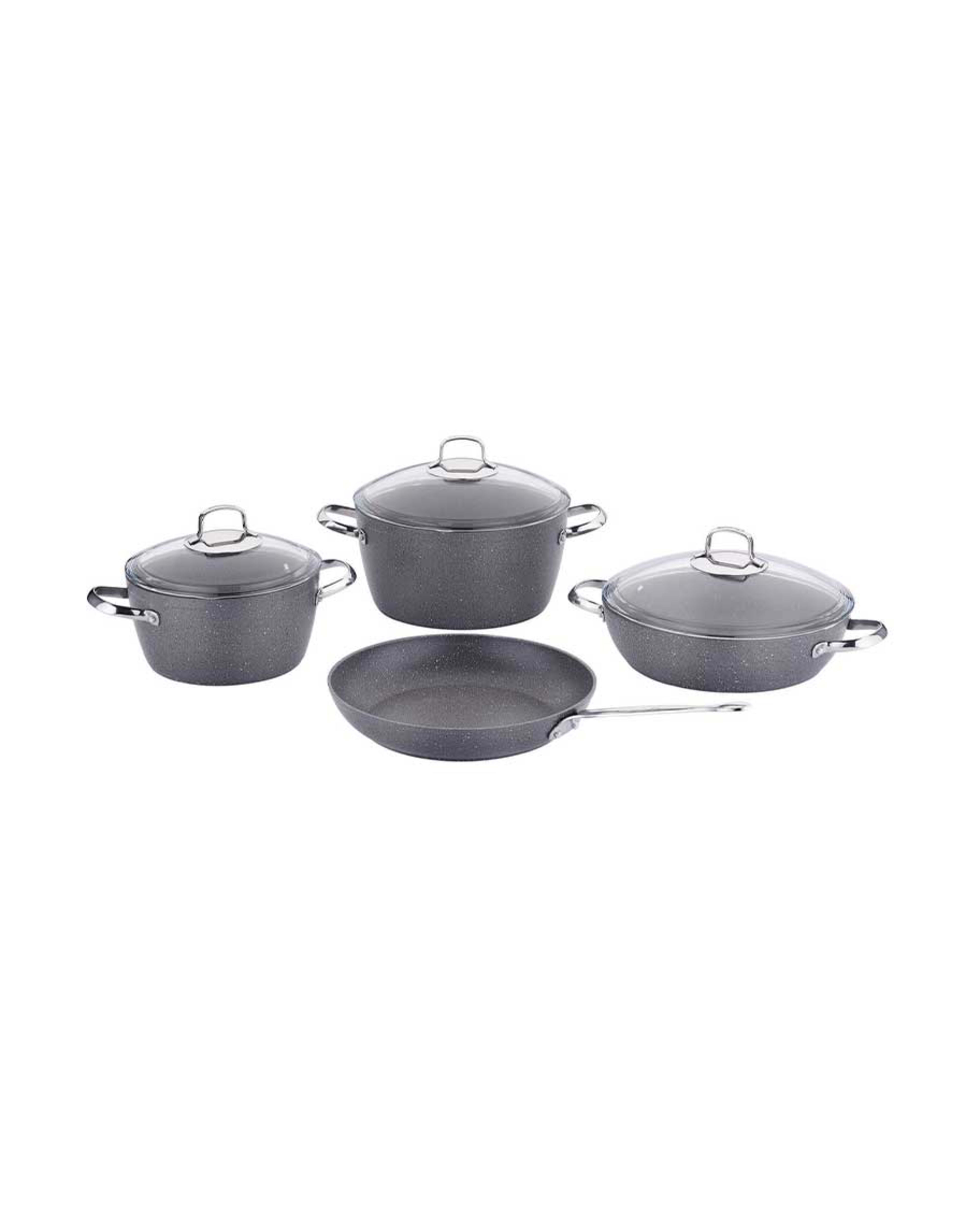 Korkmaz Granite Cookware 7pcs Set Tko121