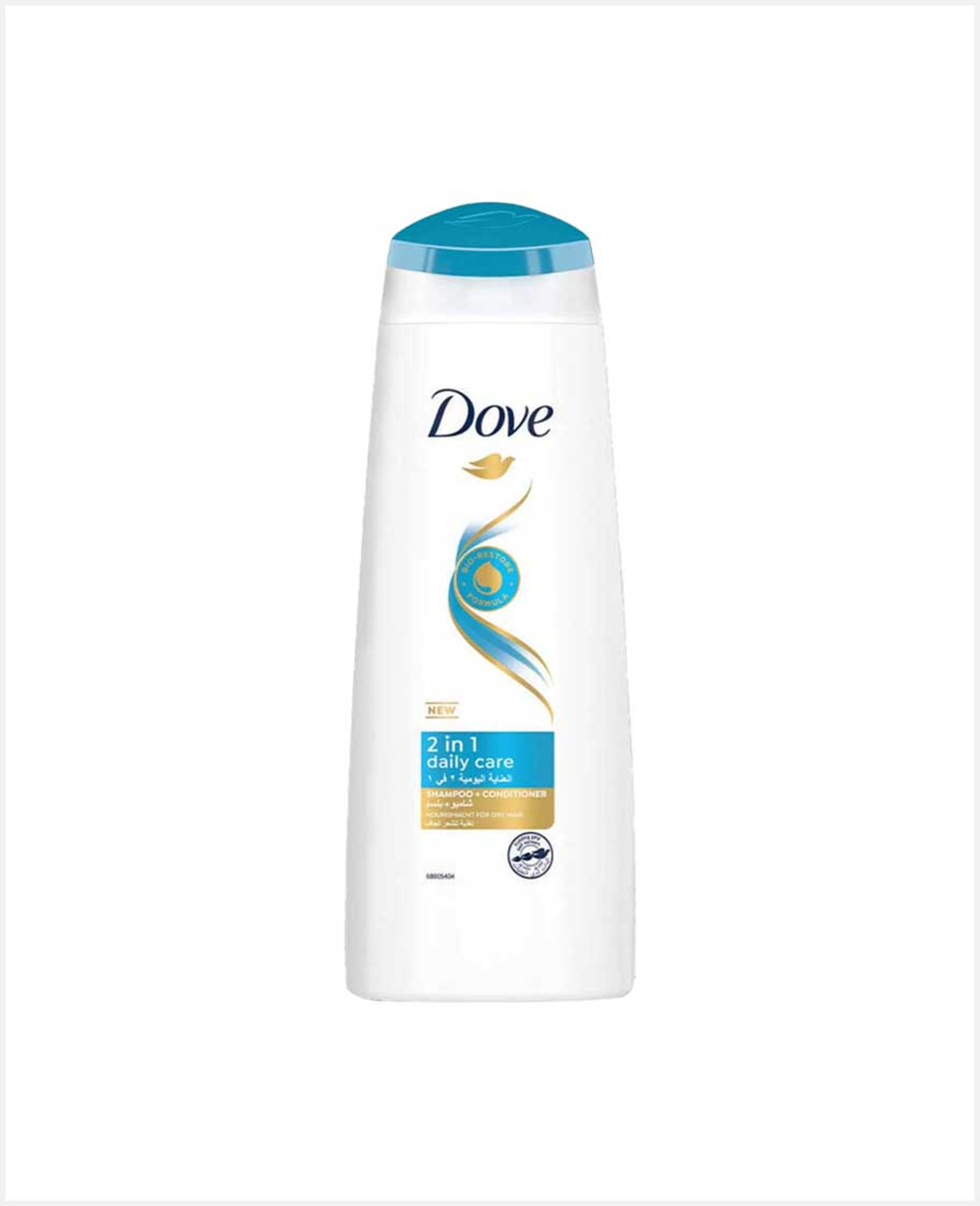 Dove 2 in 1 Daily Care Shampoo+ Conditioner 400ml
