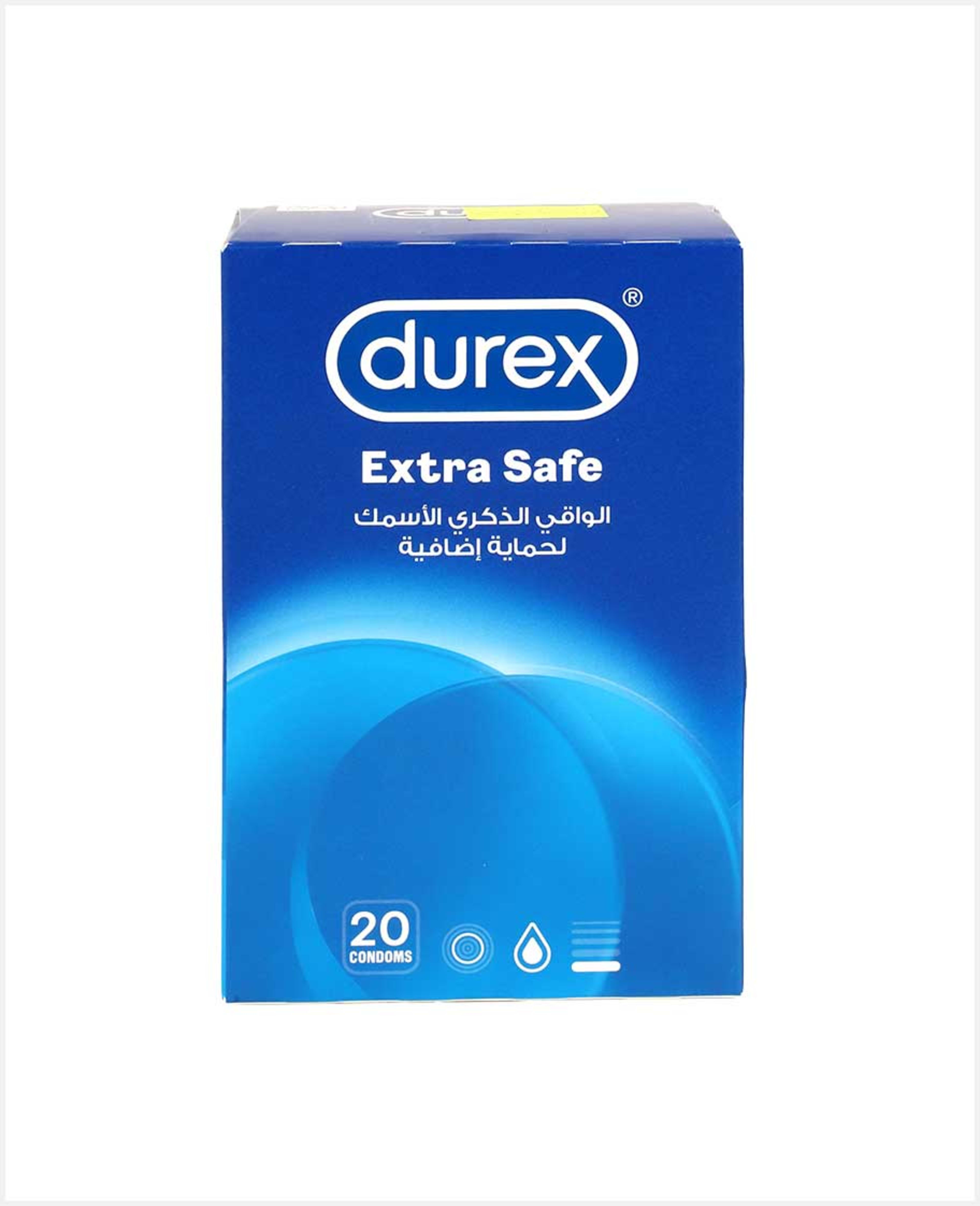 Durex Extra Safe Slightly Thicker Condoms 20's