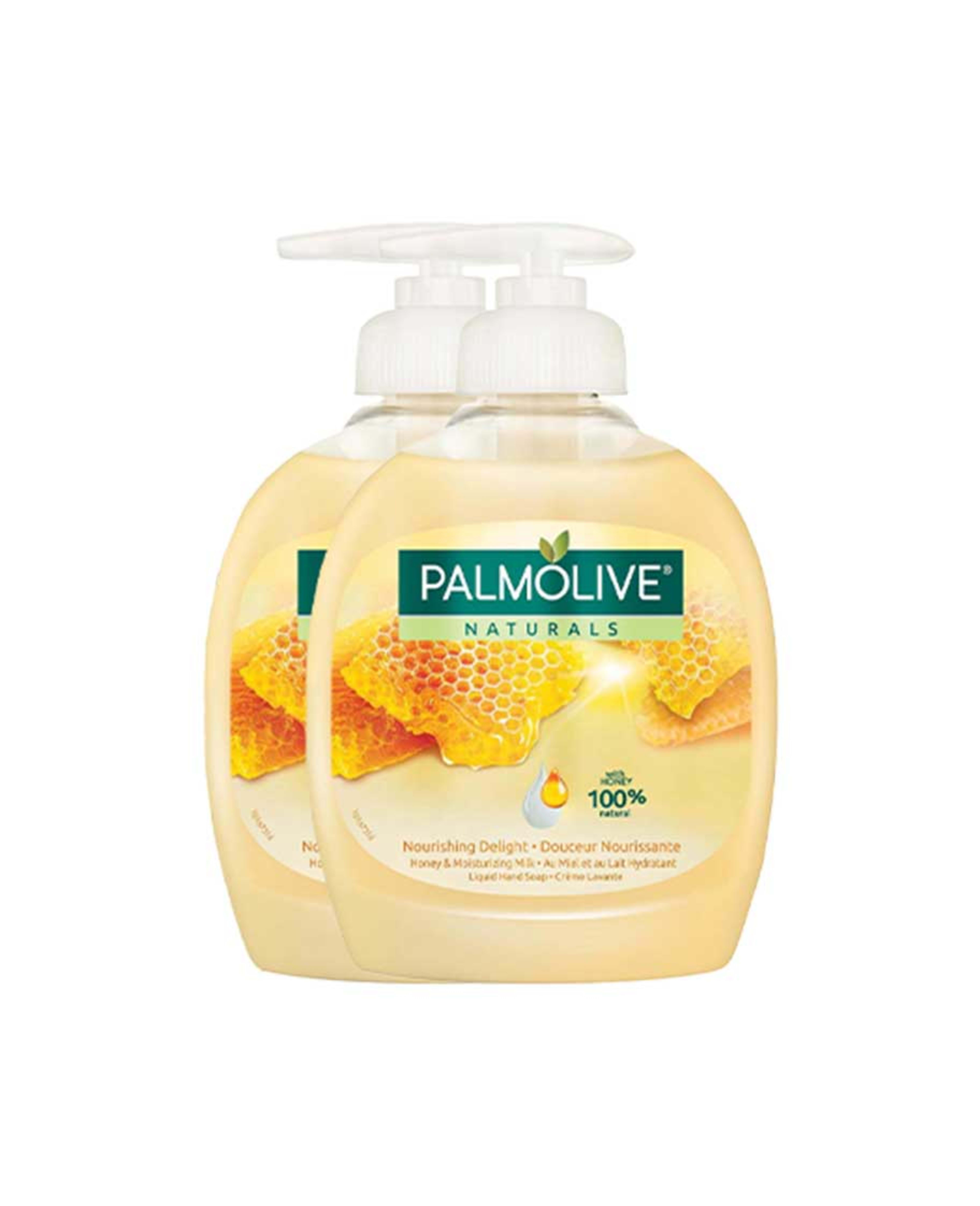 Palmolive Liquid Hand Wash Milk & Honey 2x300ml 20%off