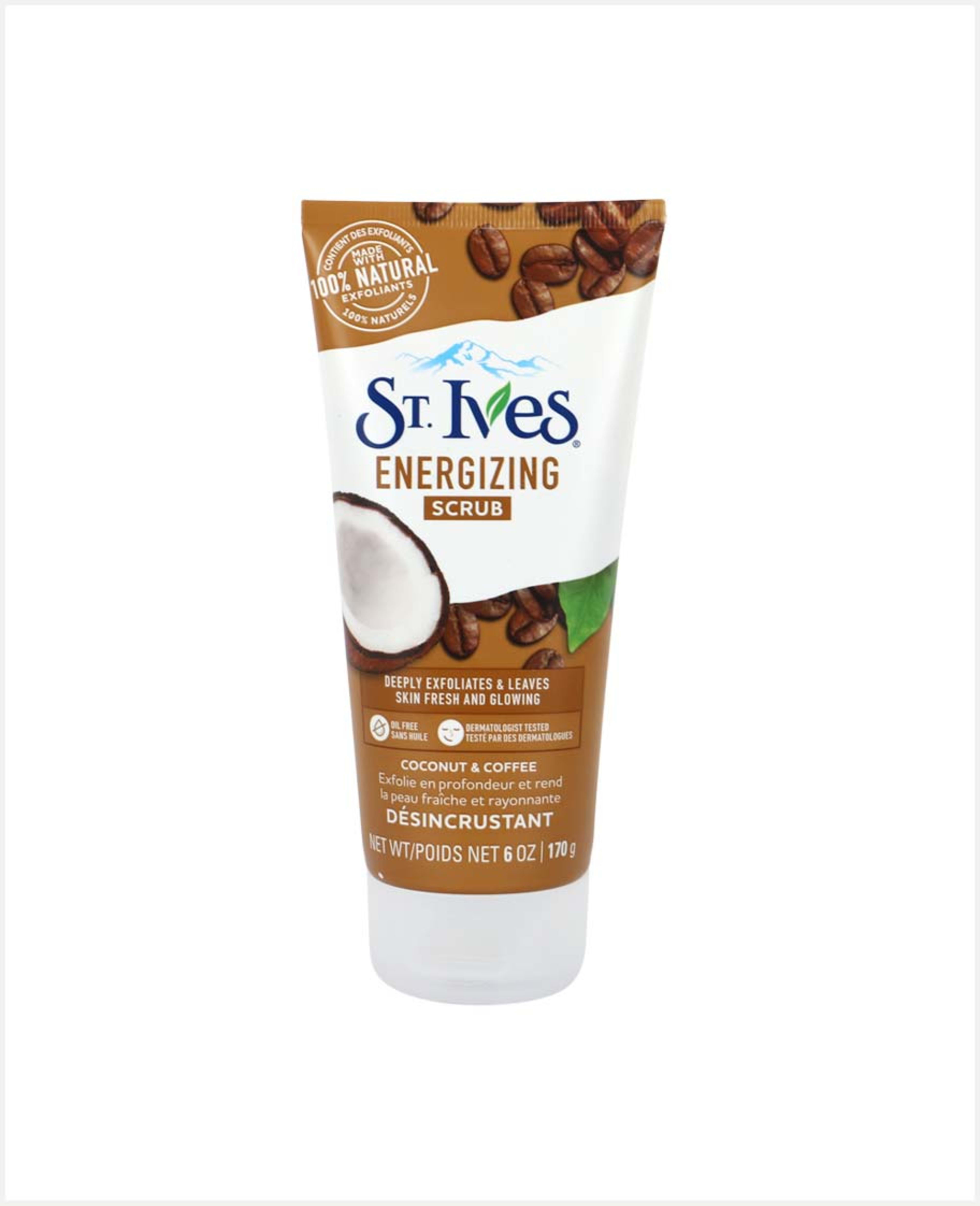 St. Ives Energizing Coconut & Coffee Scrub 170gm