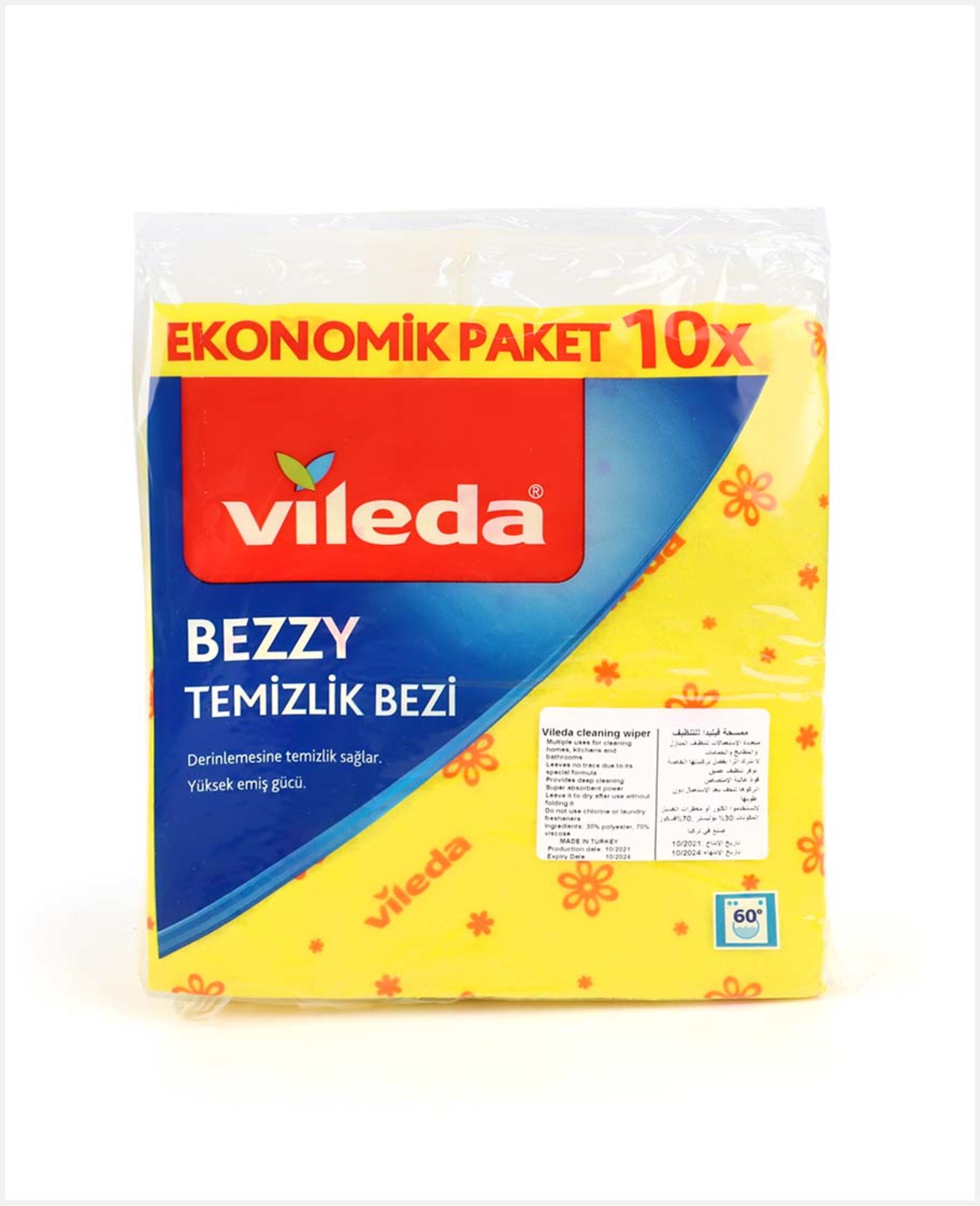 Vileda Bezzy Temizlik Bezi (cleaning Cloth) 10pcs