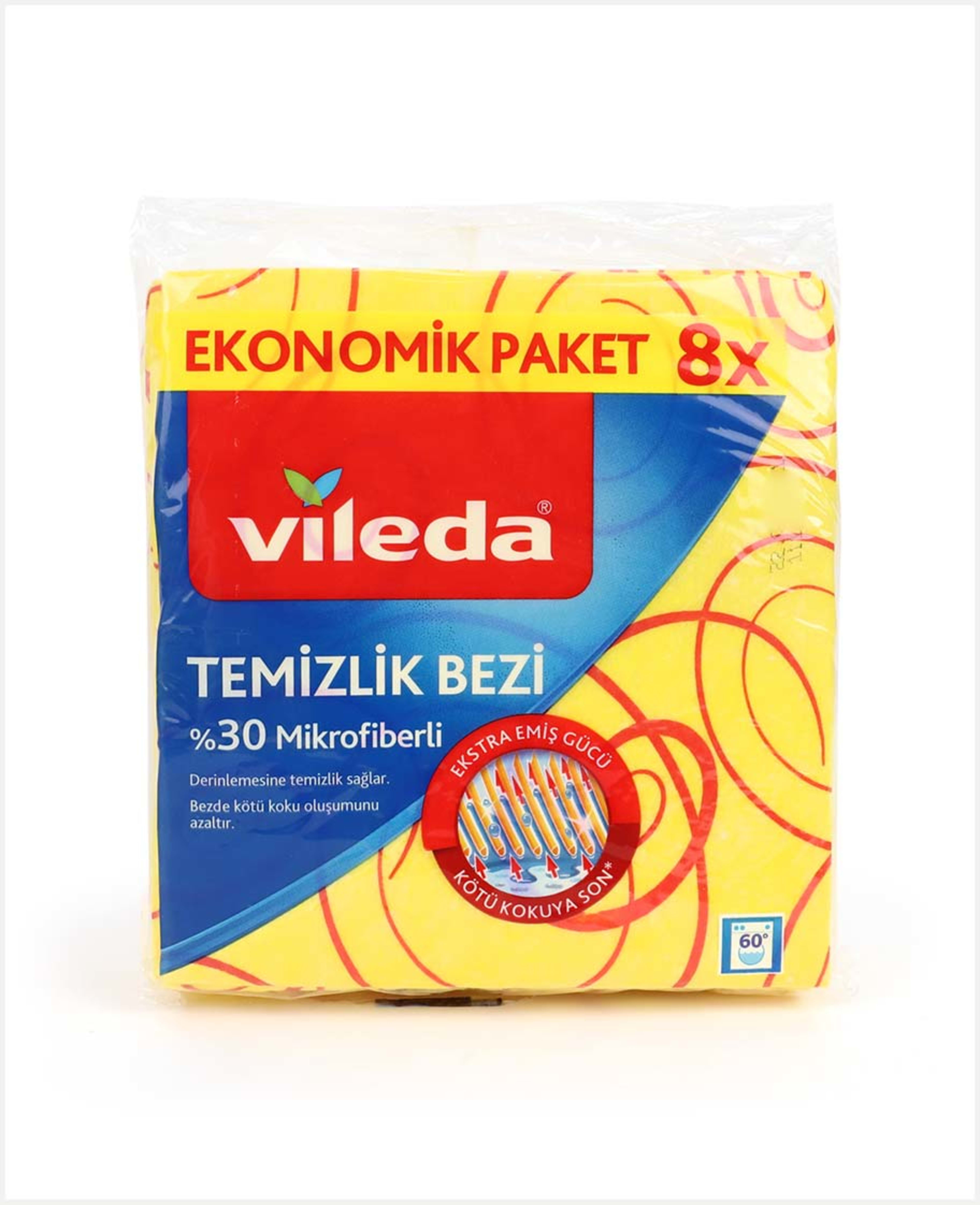 Vileda Temizlik Bezi 30% Mikrofiberli(cleaning Cloth) 8pcs