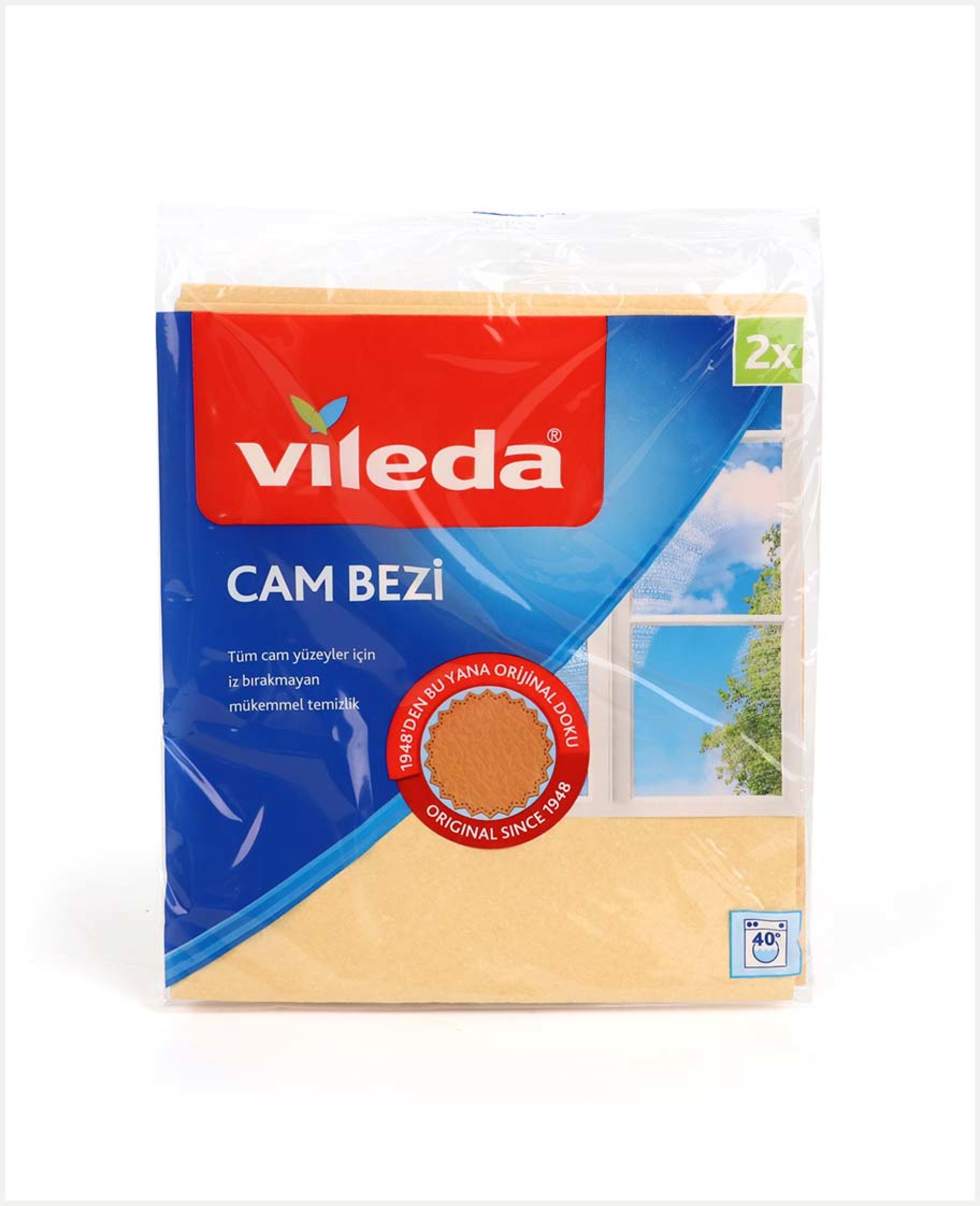 Vileda Cam Bezi (glass Cleaning Cloth) 2pcs