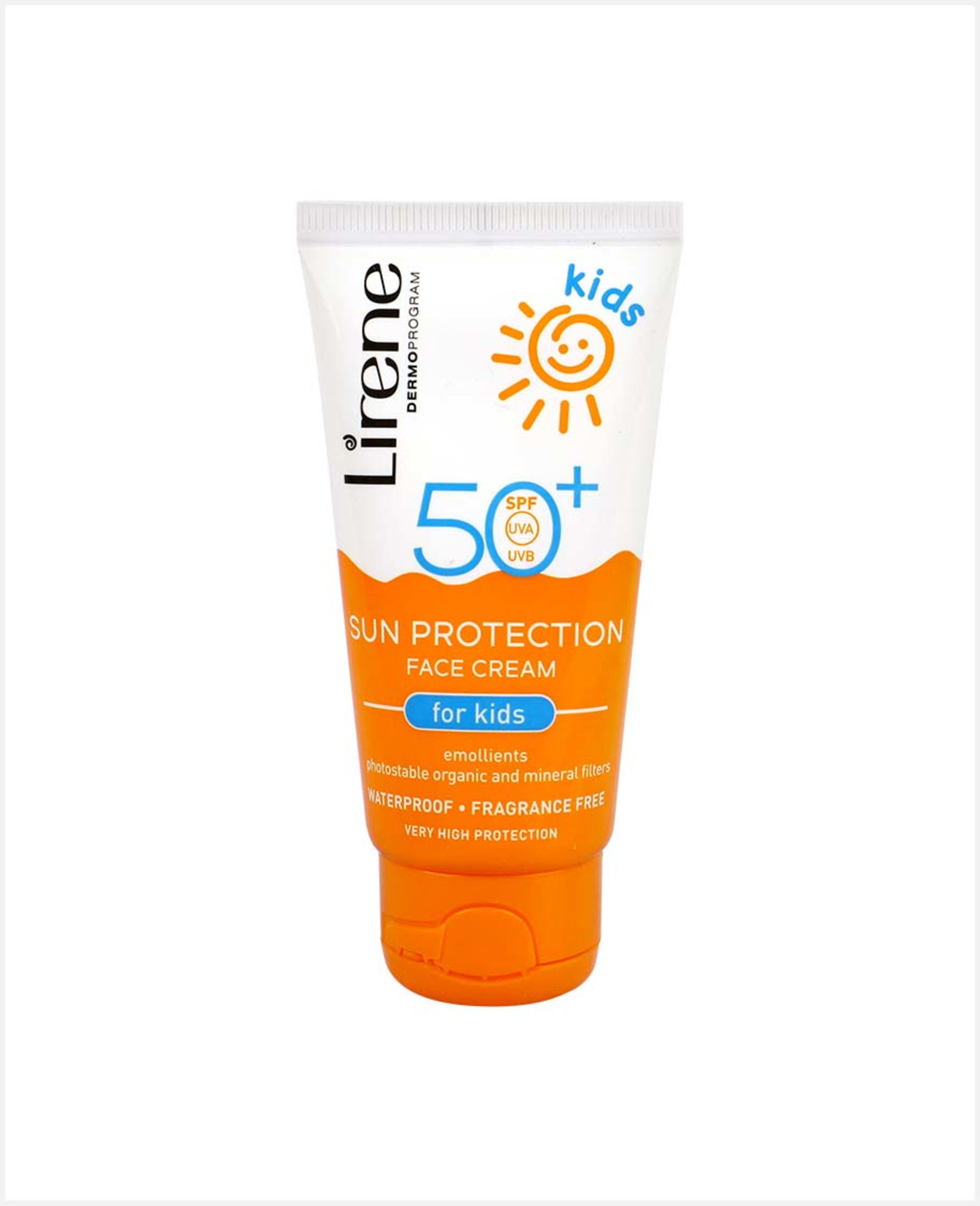 Lirene Sun Protection Face Cream for Kids Spf50 50ml