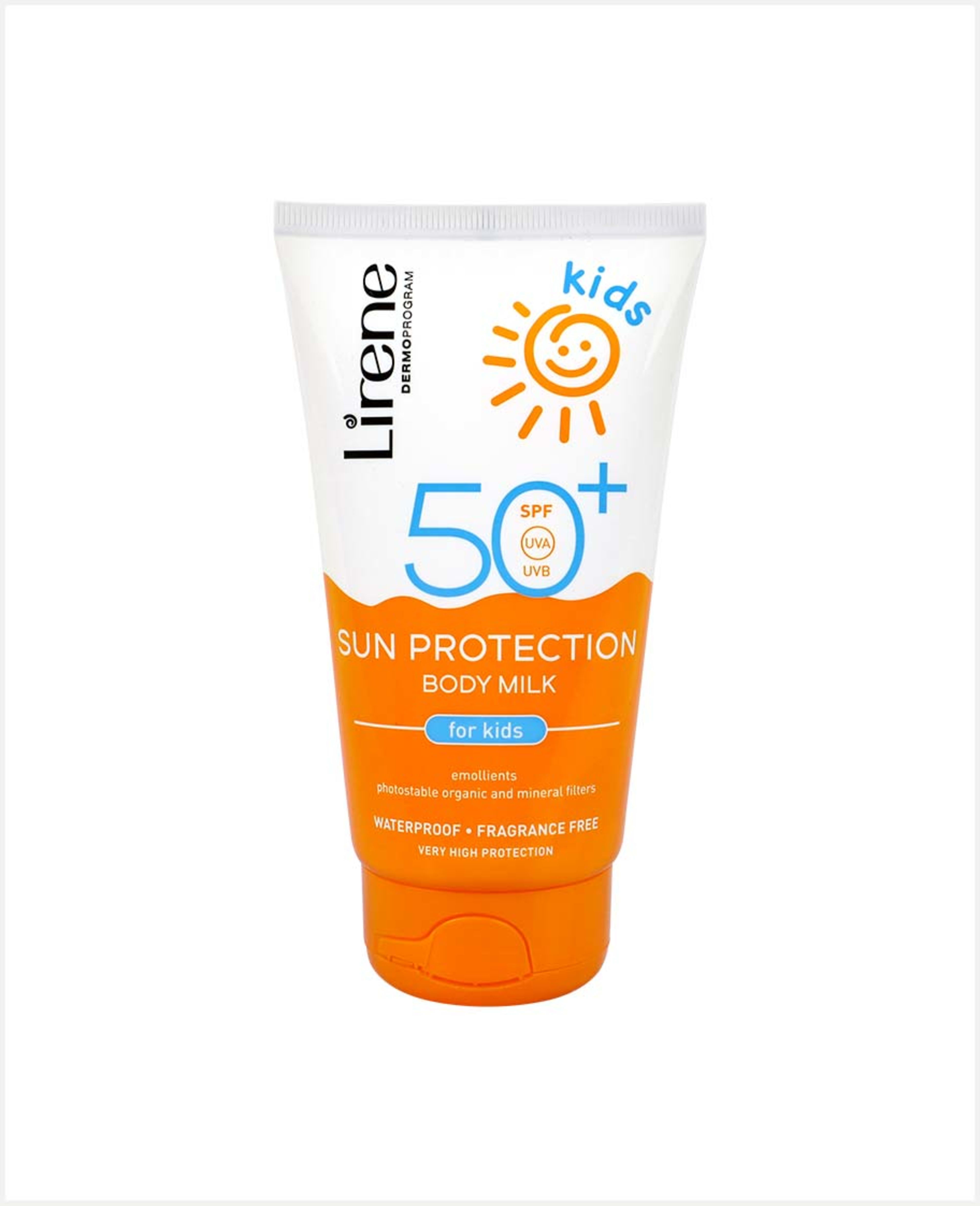 Lirene Sun Protection Body Milk for Kids Spf50 150ml