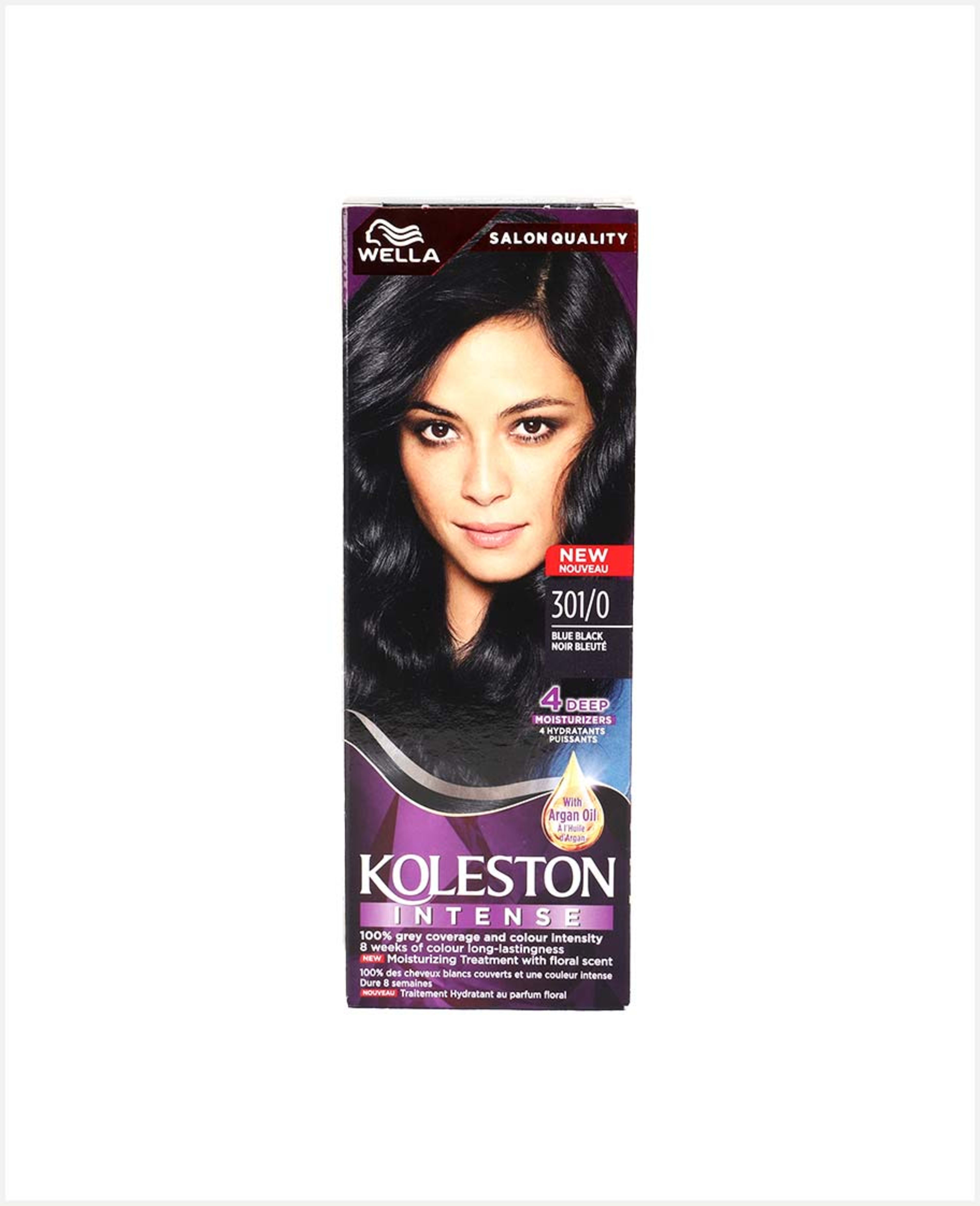 Koleston Color Creme W/developer 301/0 Blue Black 50ml Promo