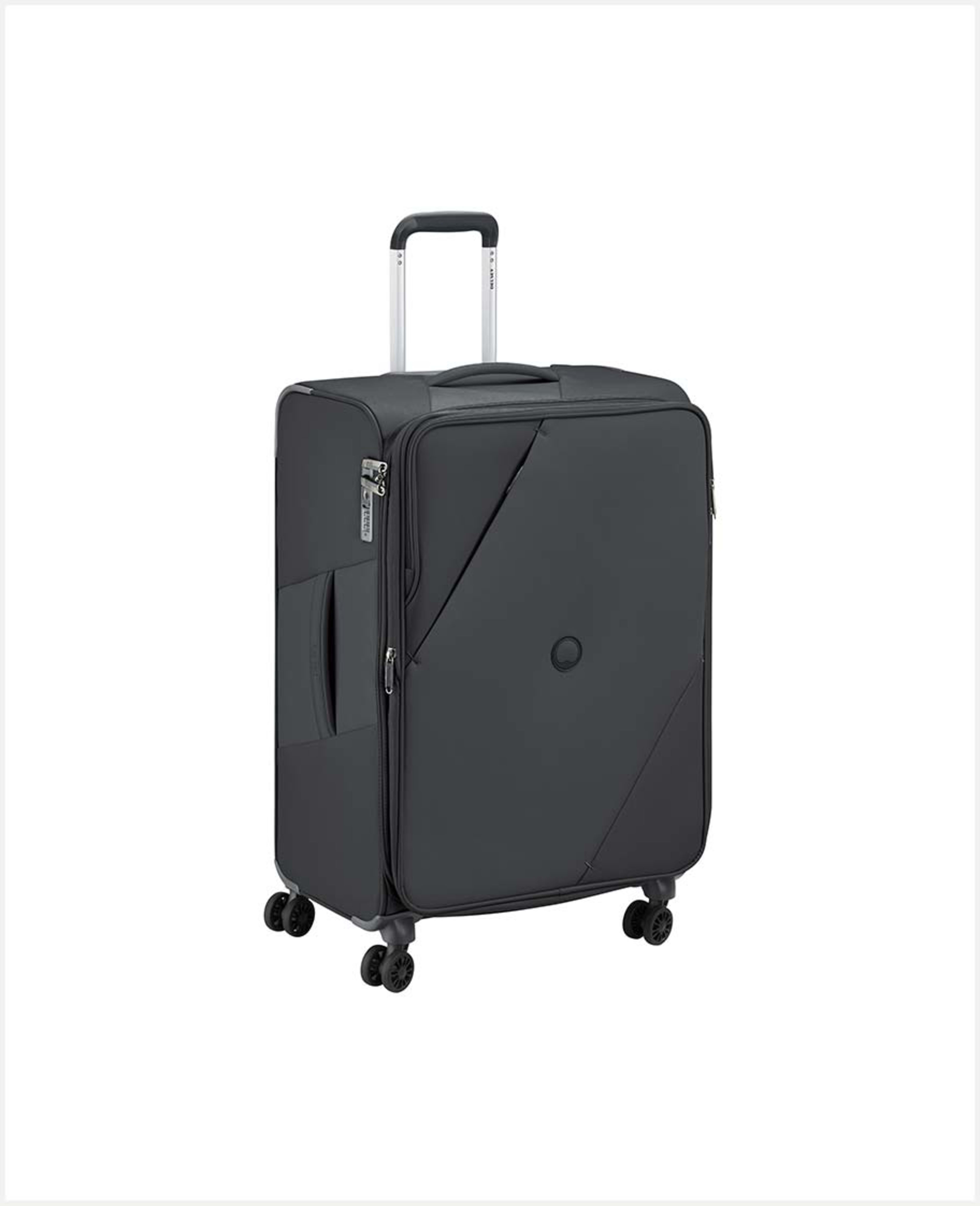 Delsey Maringa 4wheel Soft Trolley Black 55cm