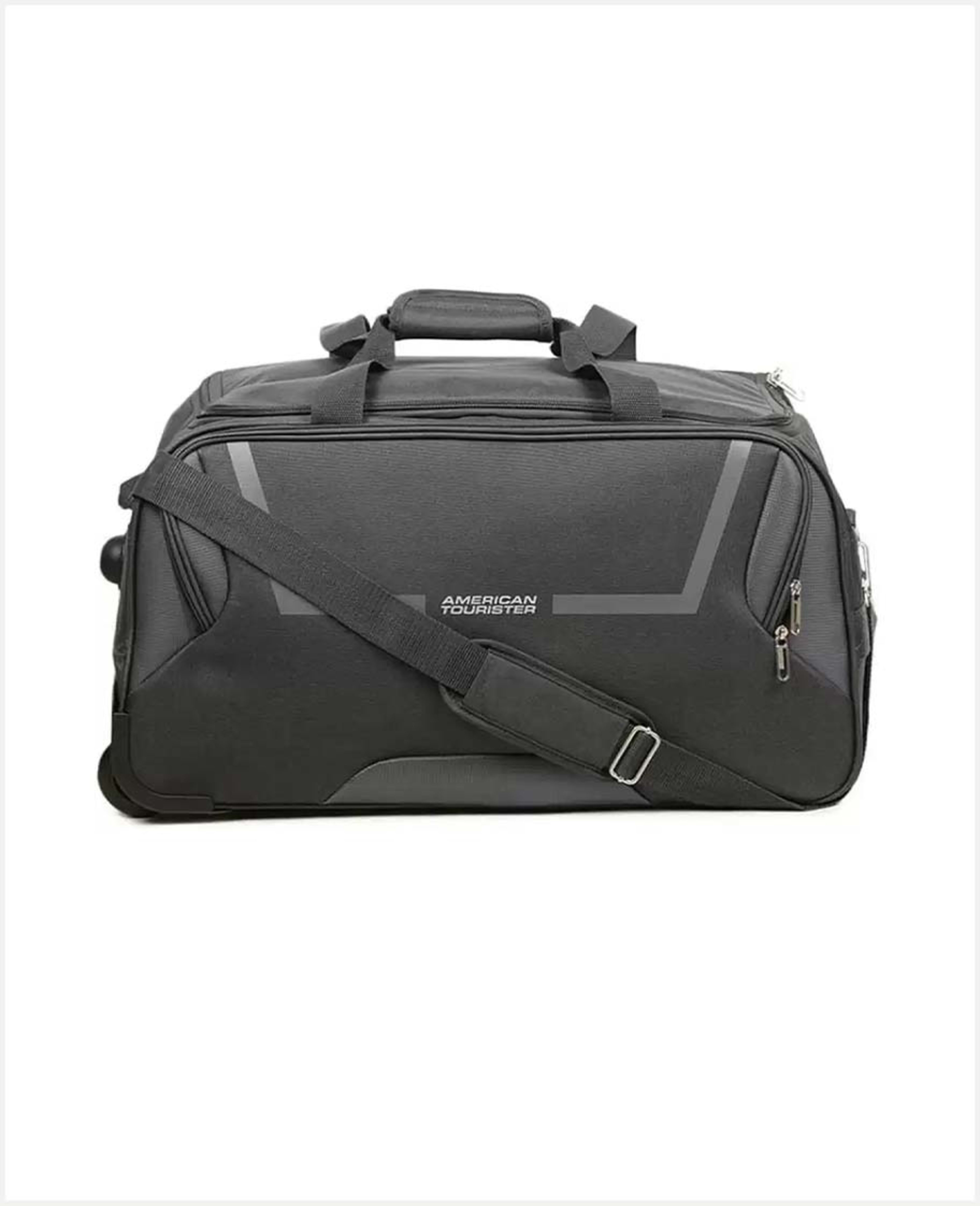 American Tourister Cosmo Wheeled Duffle Grey 55cm