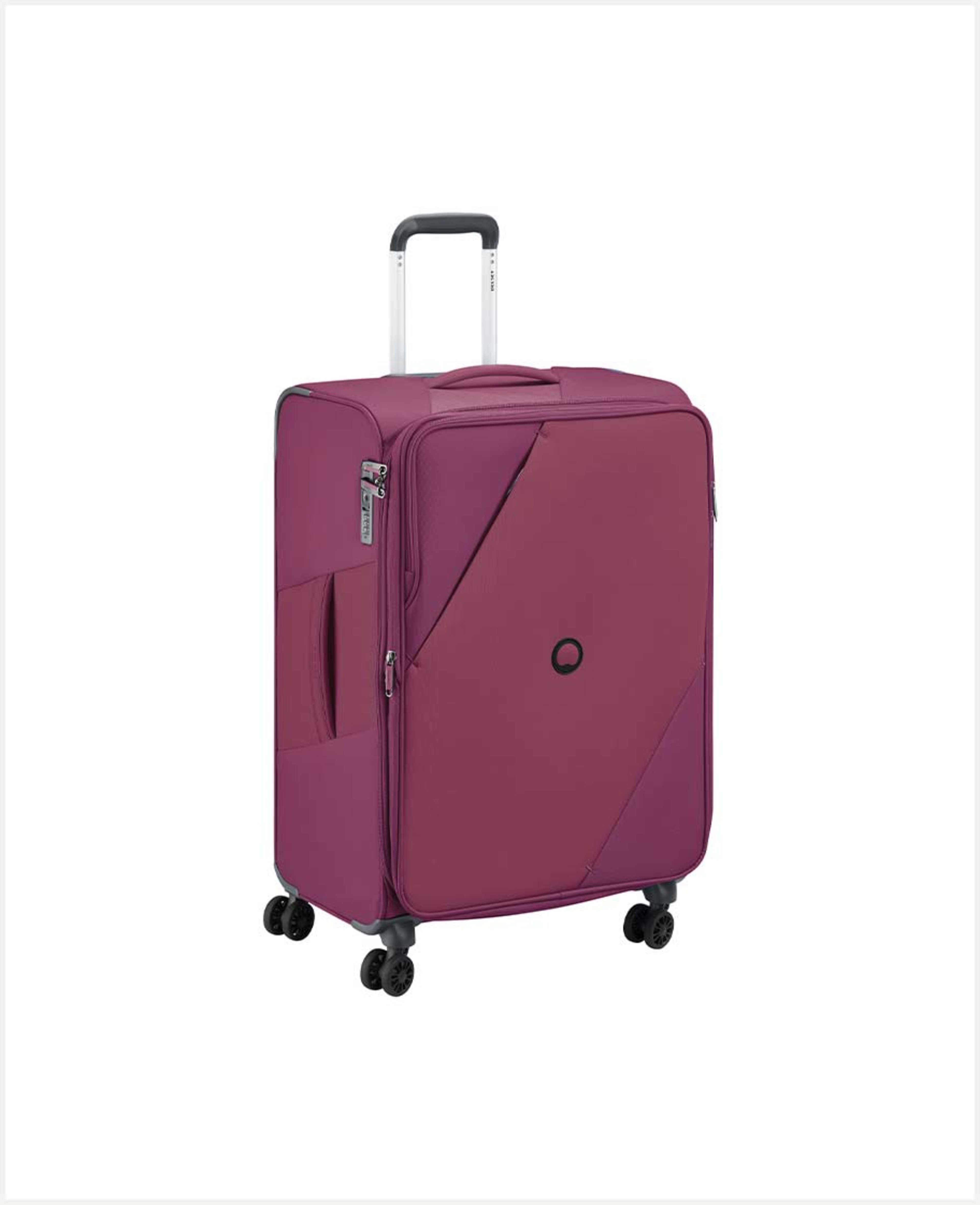 Delsey Maringa 4wheel Soft Trolley Purple 71cm