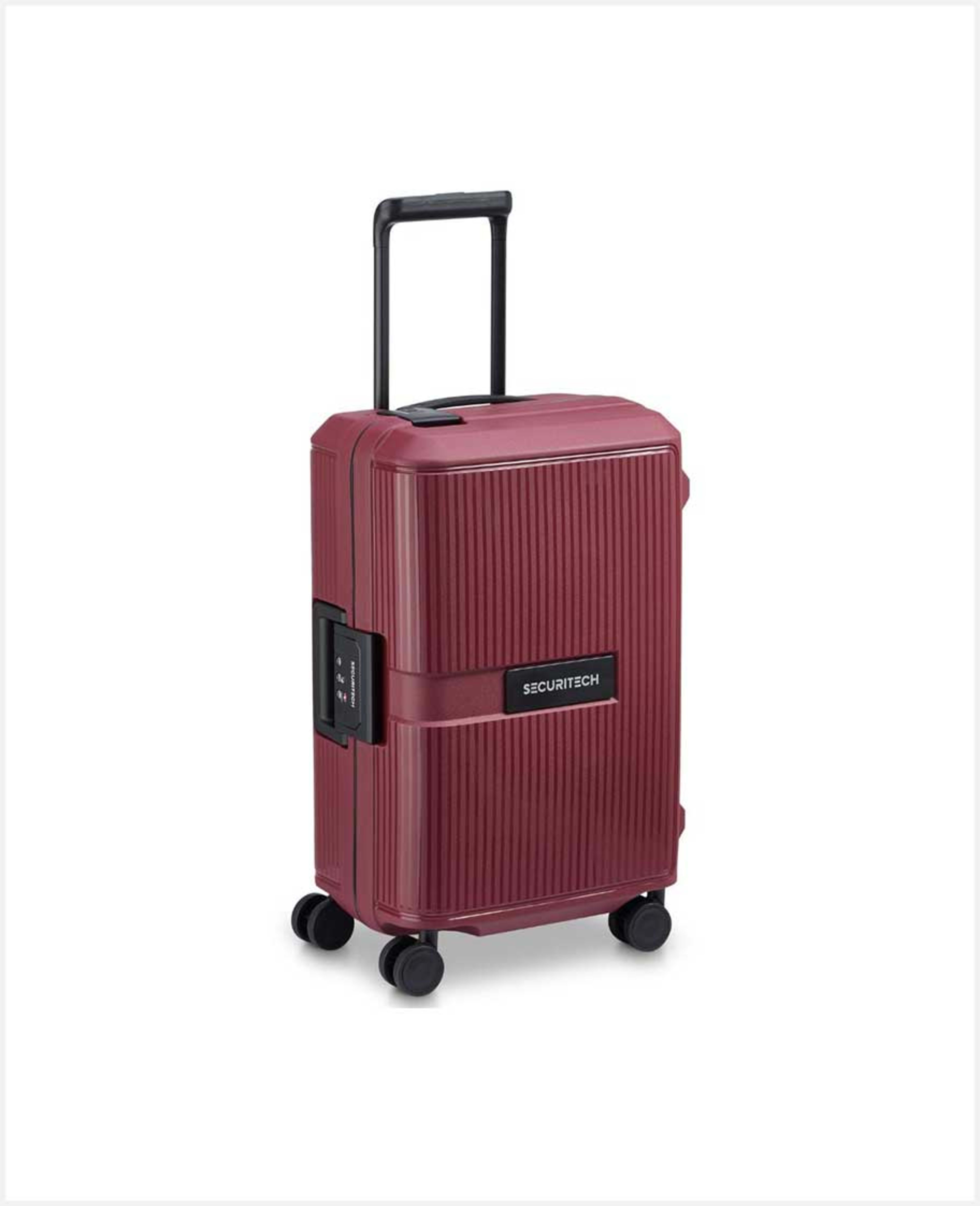 Delsey Securitech Stone Hard Trolley 4dw Burgundy 55cm 4008801 04