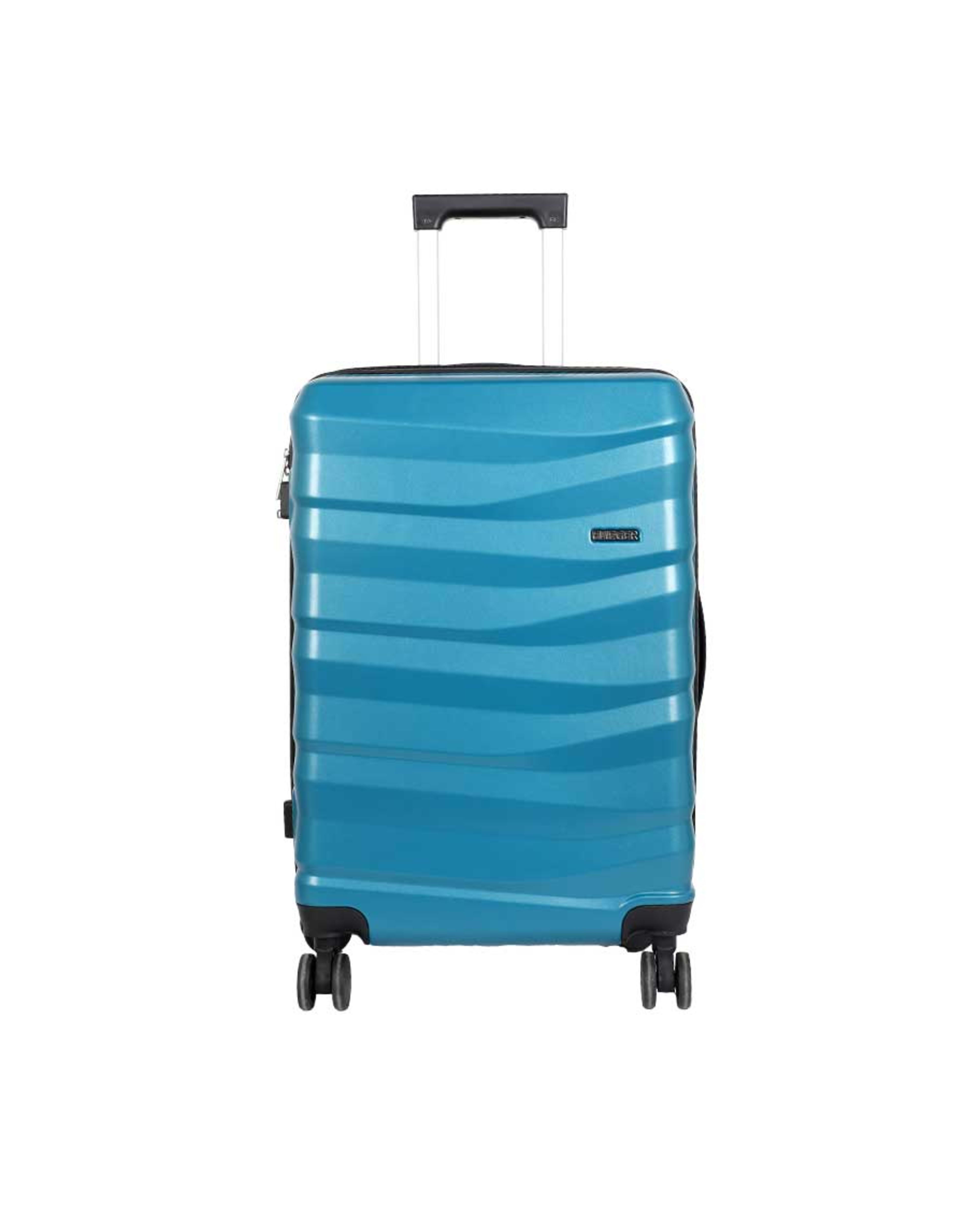 Gp Hard Trolley 4 Wheel Blue 24inch 1055