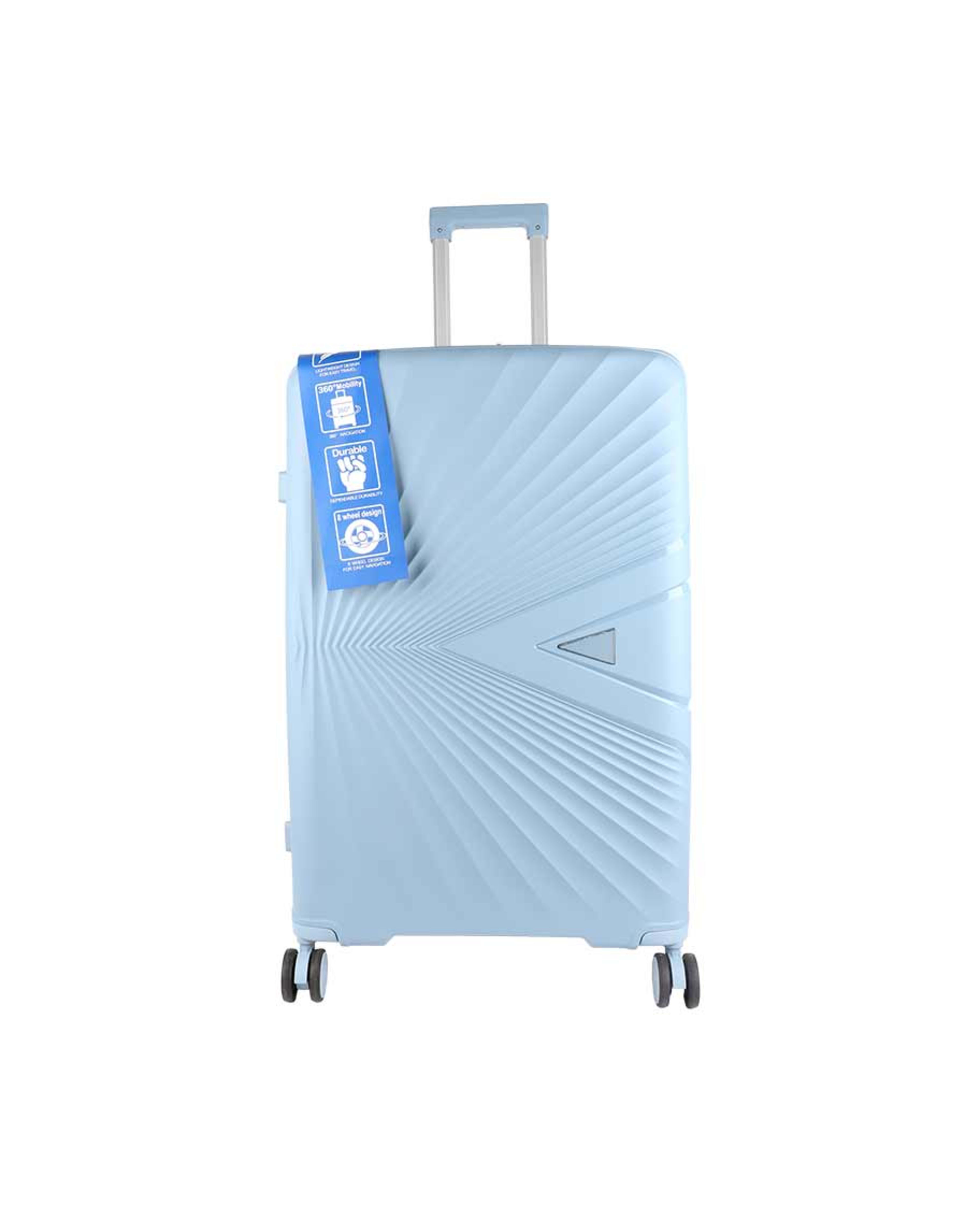 Gp Hard Trolley 4 Wheel Assorted Color 24inch 604