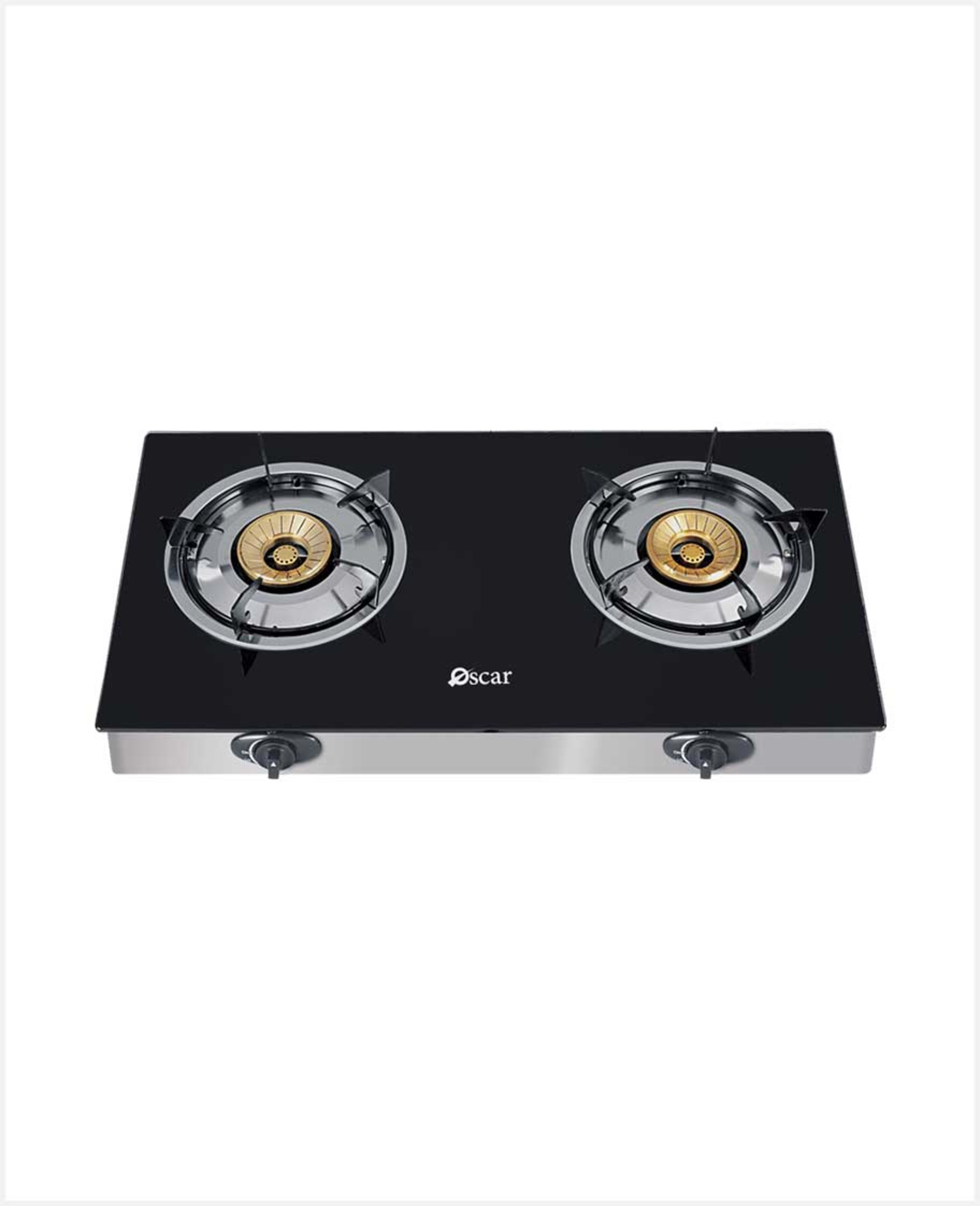 Oscar Two Burner Gas Table Glass Top Ogt 2gl