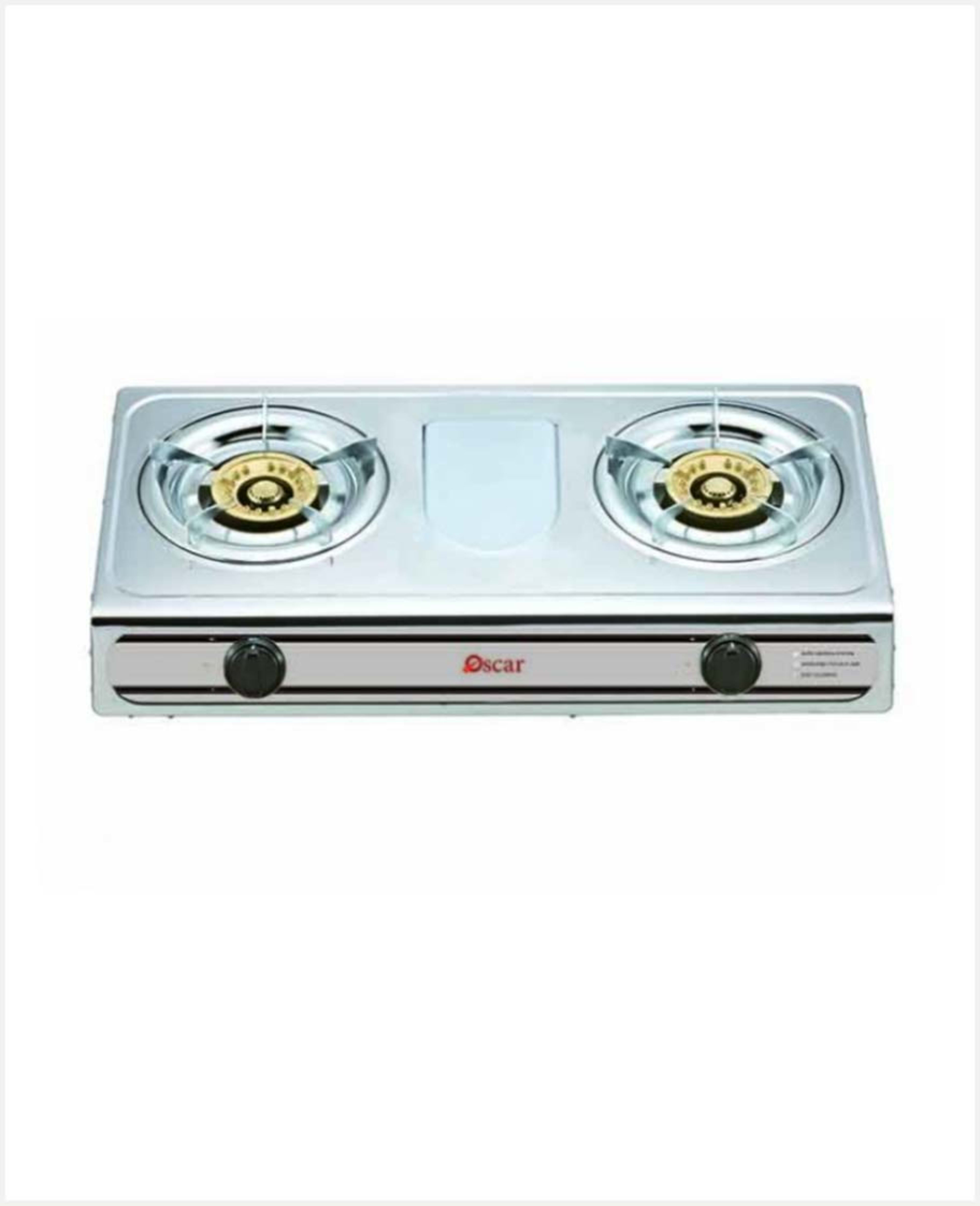 Oscar 2 Burners Gas Table Top Ogtss2b