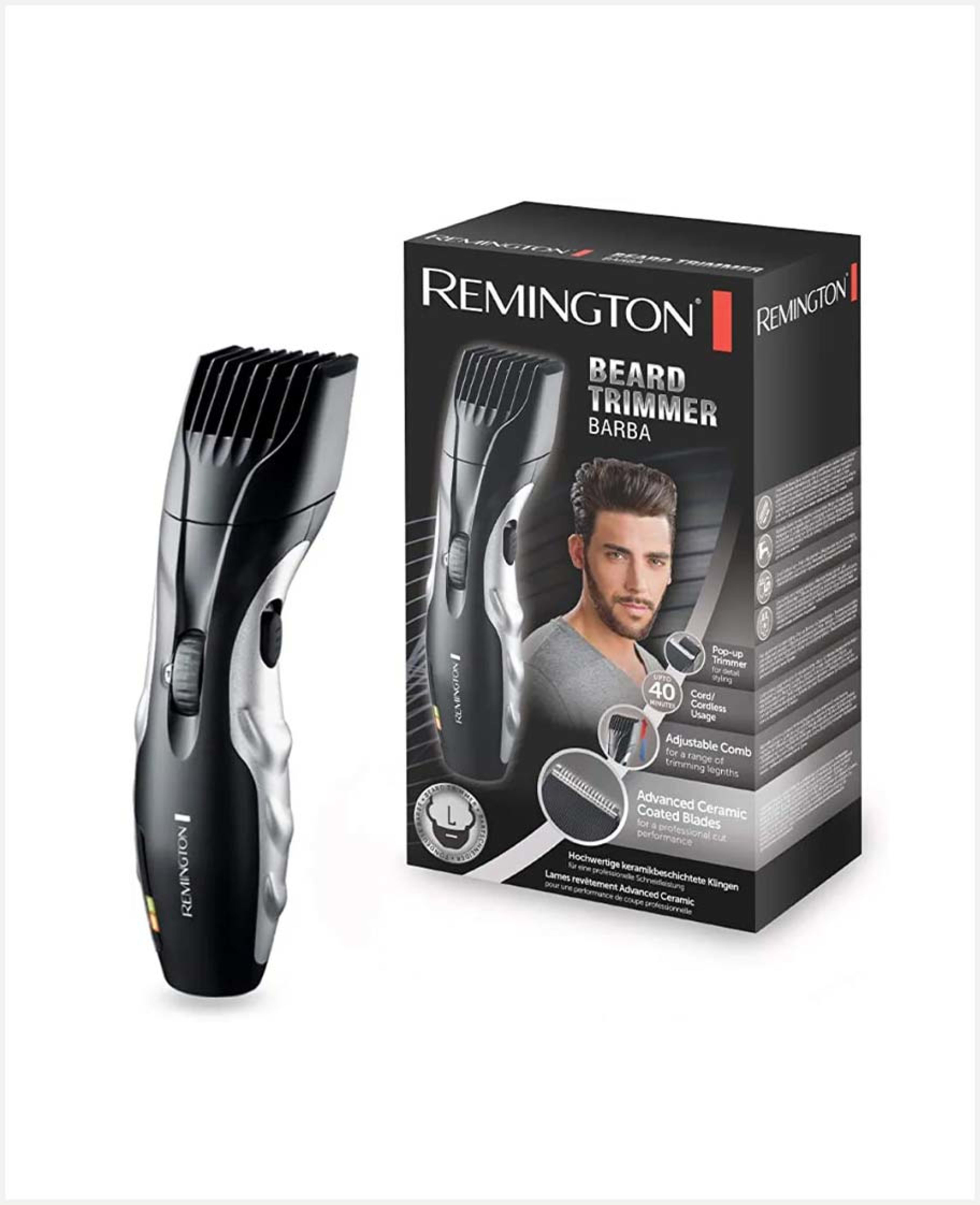 Remington Beard Trimmer Ceramic Coated Blades Mb320c